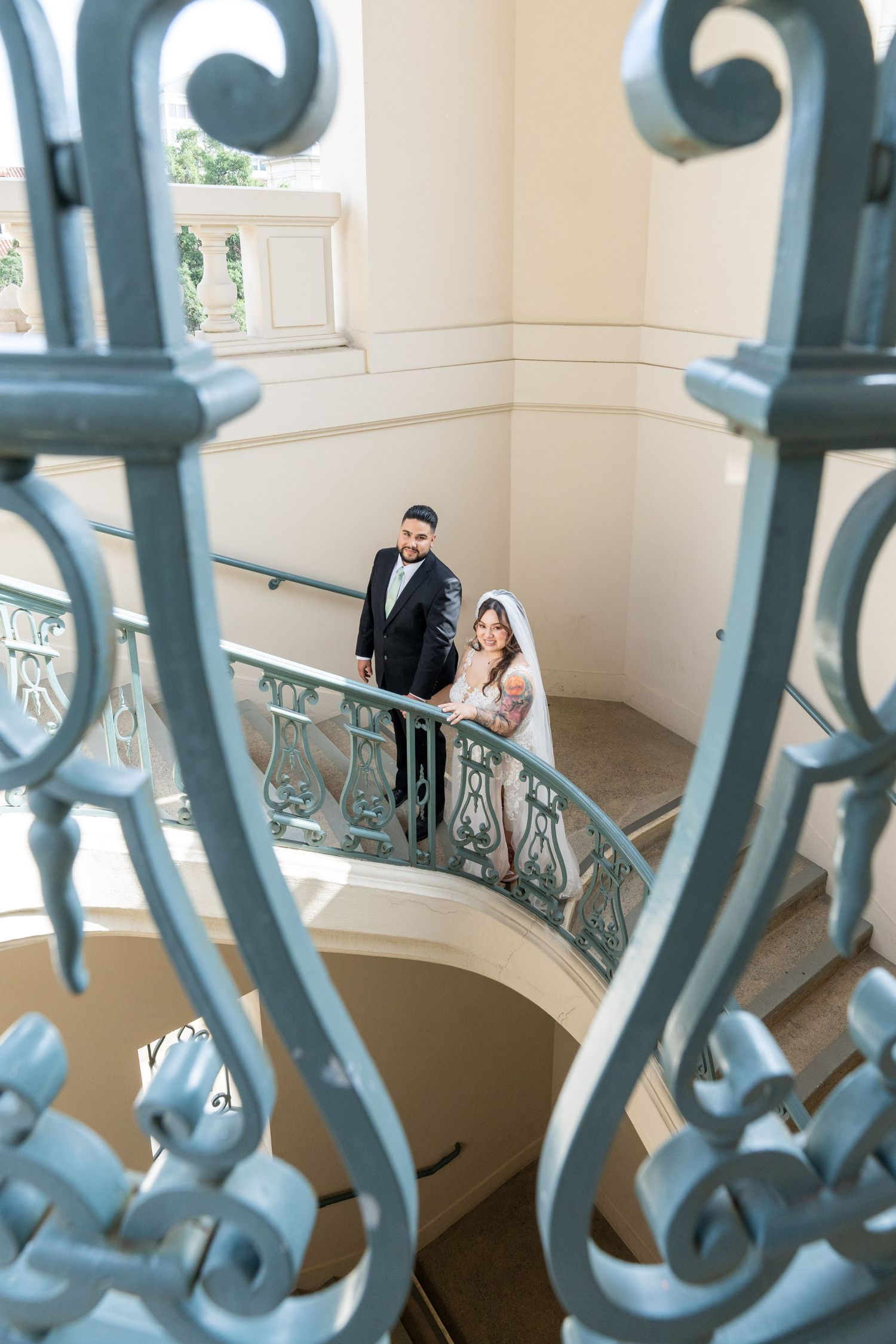 Wedding Photography at Pasadena City Hall in Pasadena California by Photographer Tim Guerrero