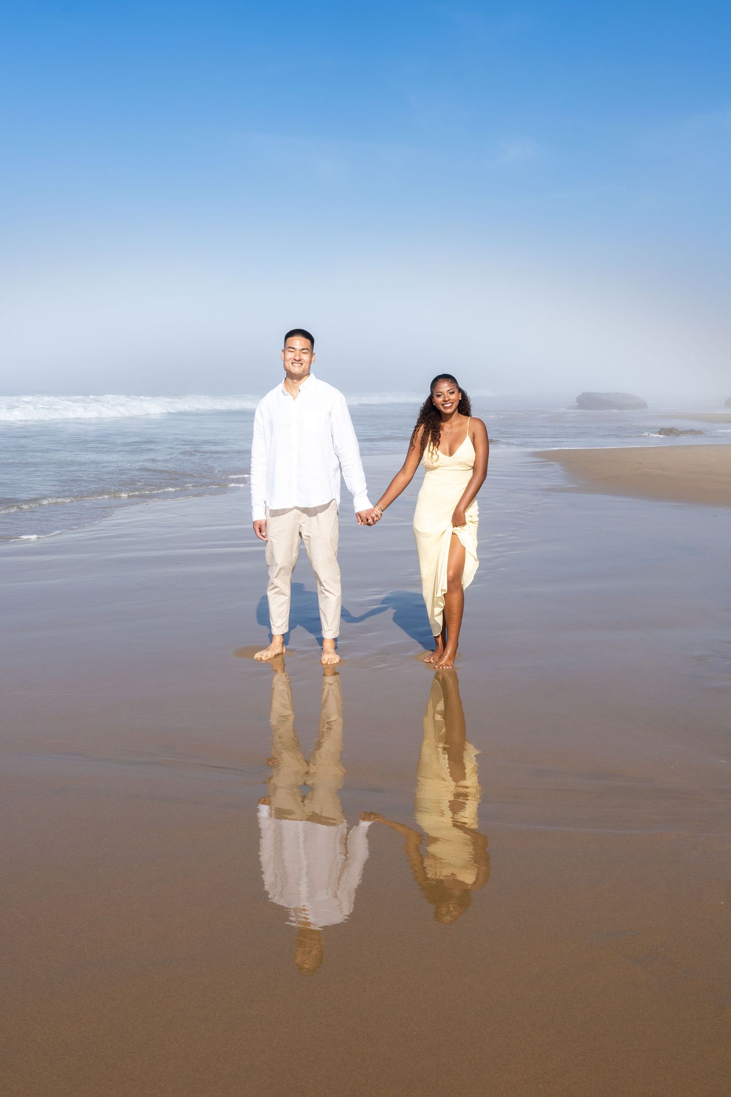 Engagement Couples Photography at Crystal Cove State Park in Laguna Beach California by Photographer Tim Guerrero from Pasadena