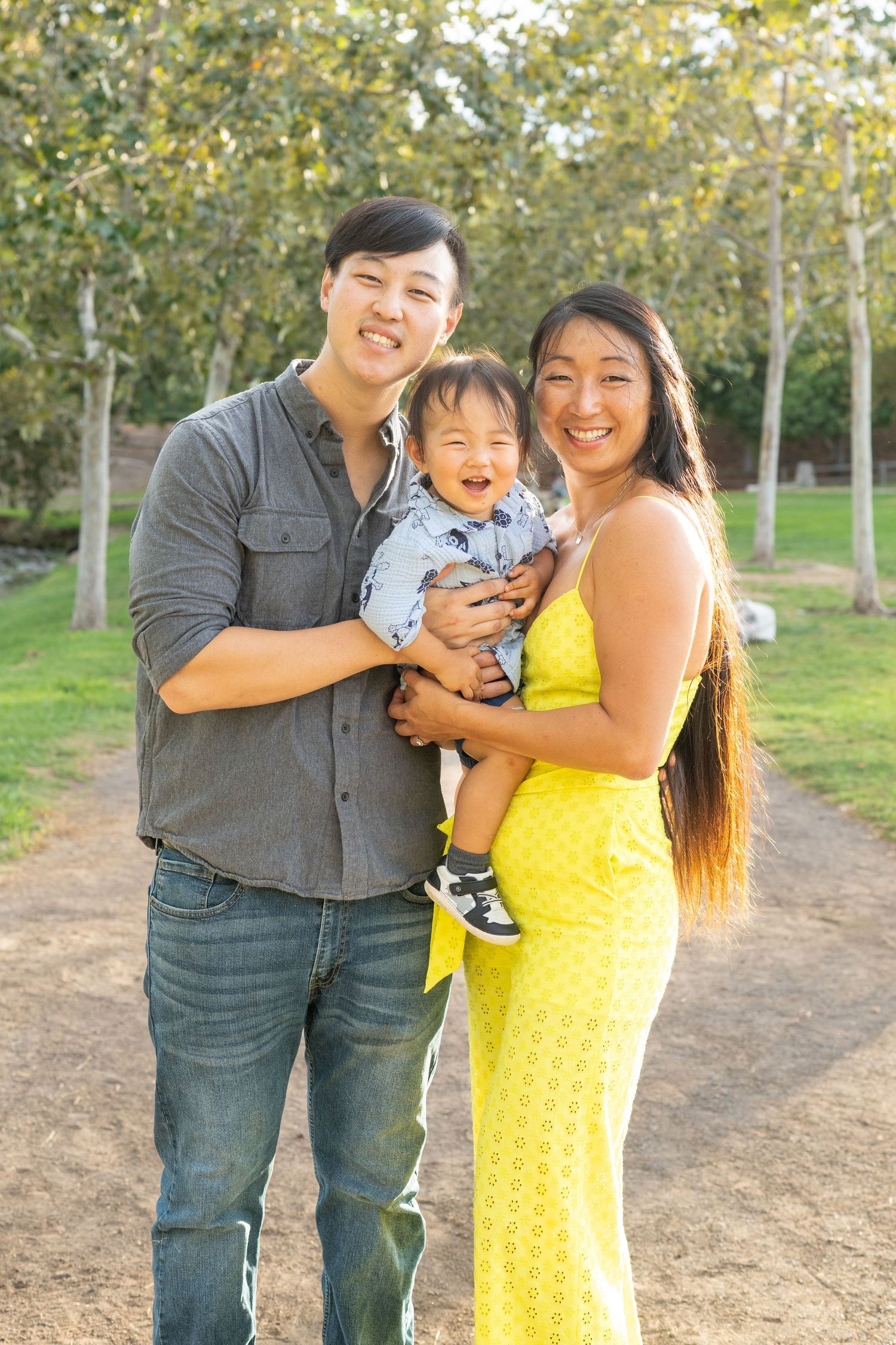 Family Photography at Snow Creek Park in Walnut California by Photographer Tim Guerrero from Pasadena