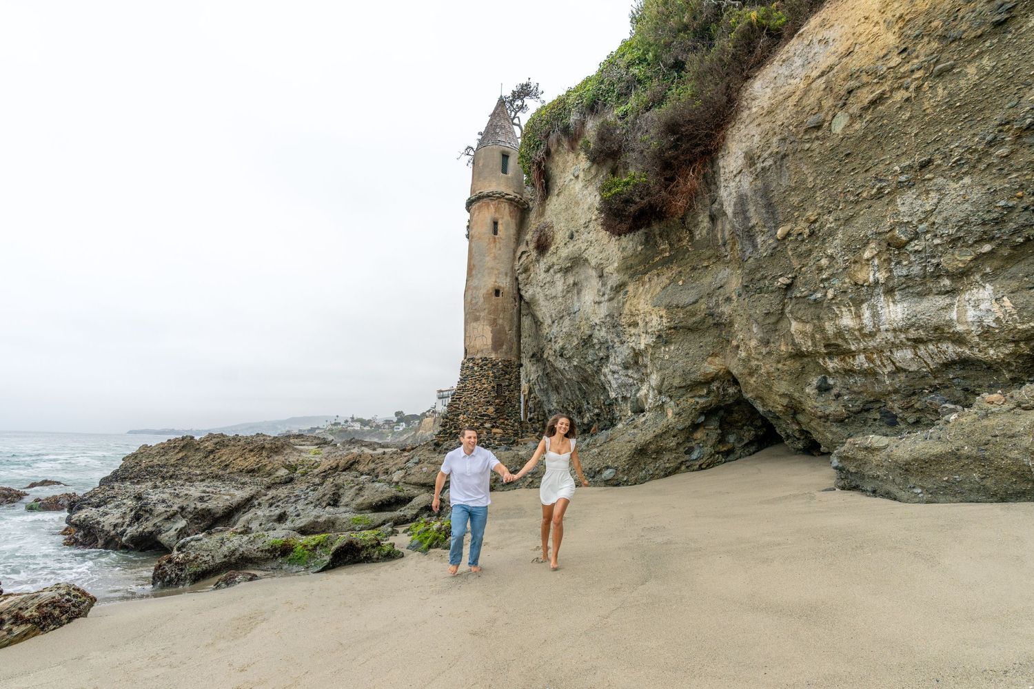 Engagement Couples Photography at Victoria Beach in Laguna Beach California by Photographer Tim Guerrero