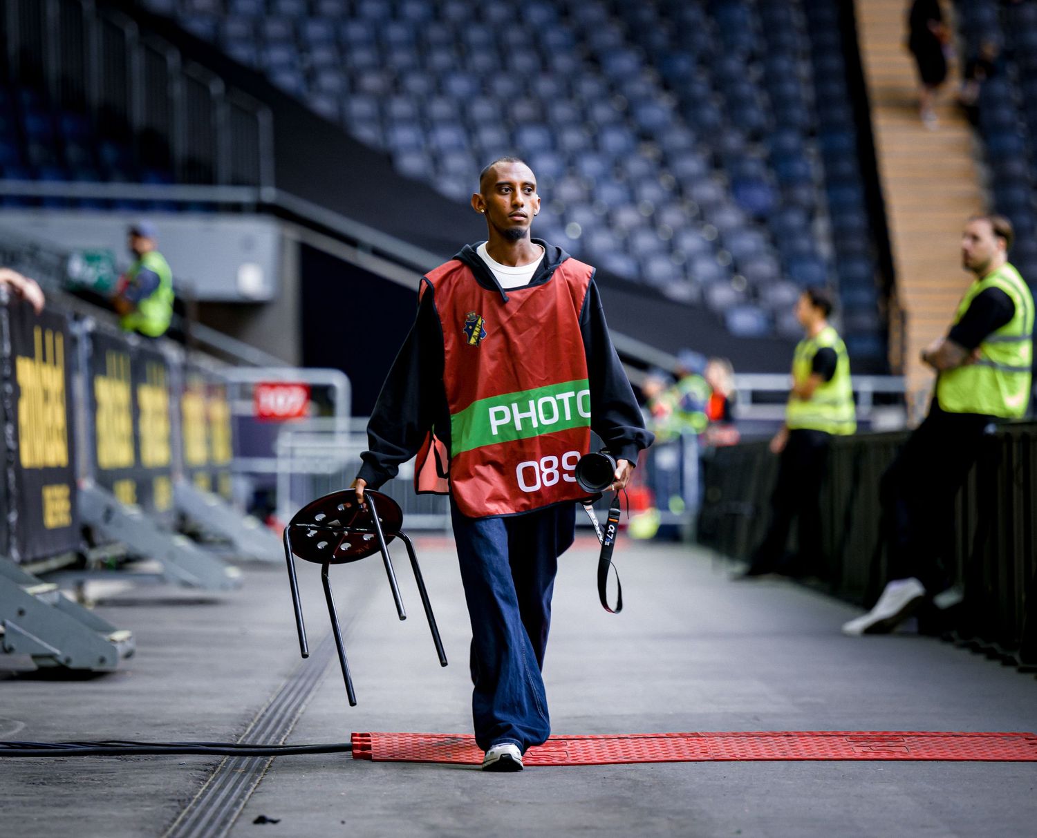 Kaleab Lemmouh, fotograf. Bild tagen av Joakim Hall