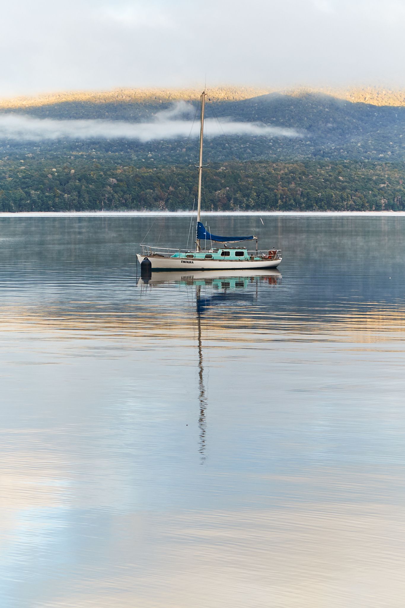 Sailing in Te Anau