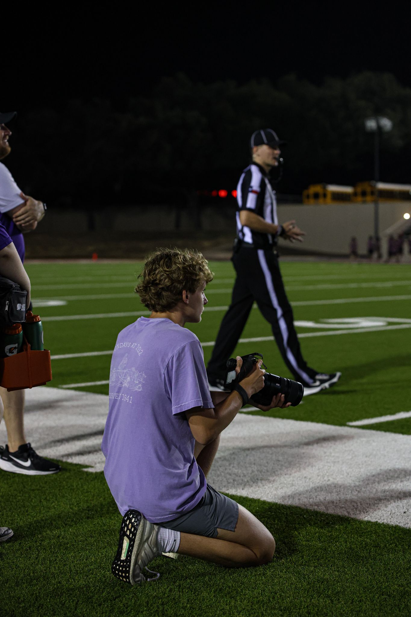 Chase Hooper Photography takes photos for the R.L. Paschal High School varsity football team at Farrington Field in Fort Worth, Texas.