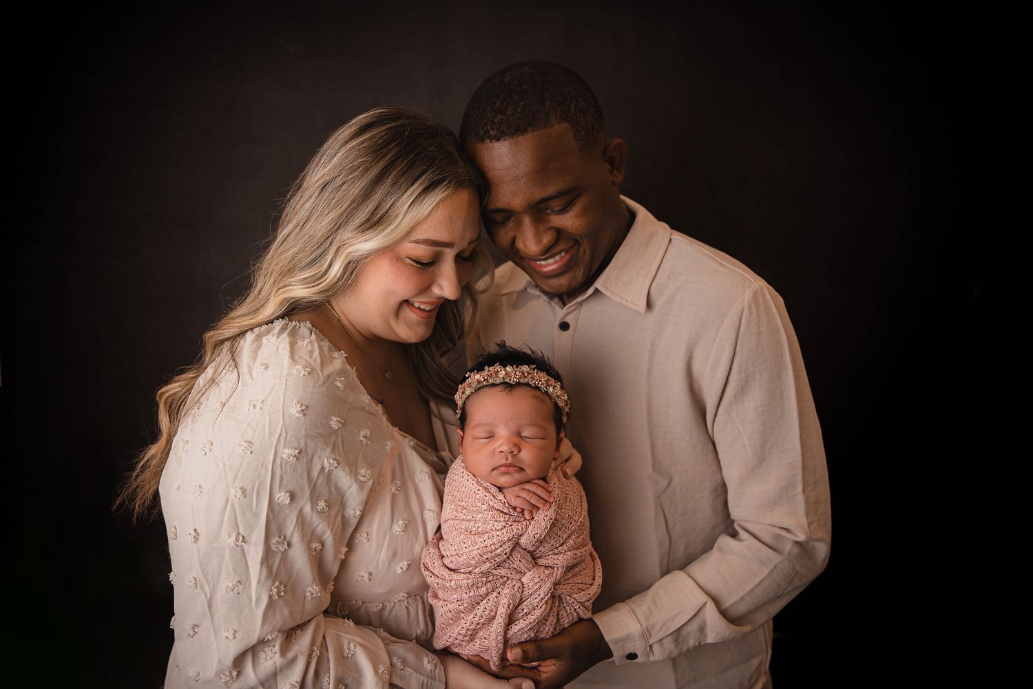 Client review for Breanna Michelle Photography highlighting the stress-free experience of multiple sessions. This client continues to return