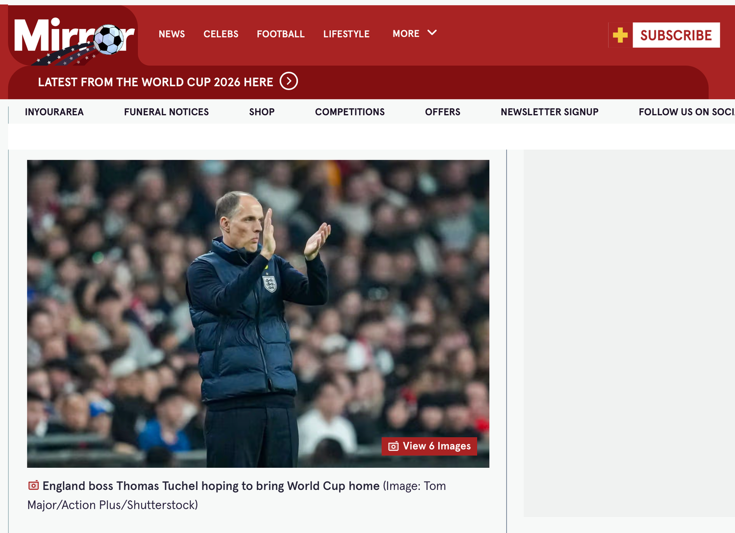 Daily Mirror - Thomas Tuchel