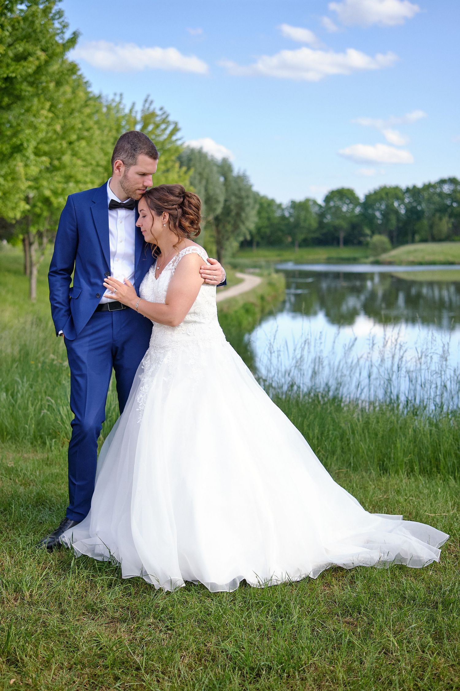 Portrait de couple, mariage.