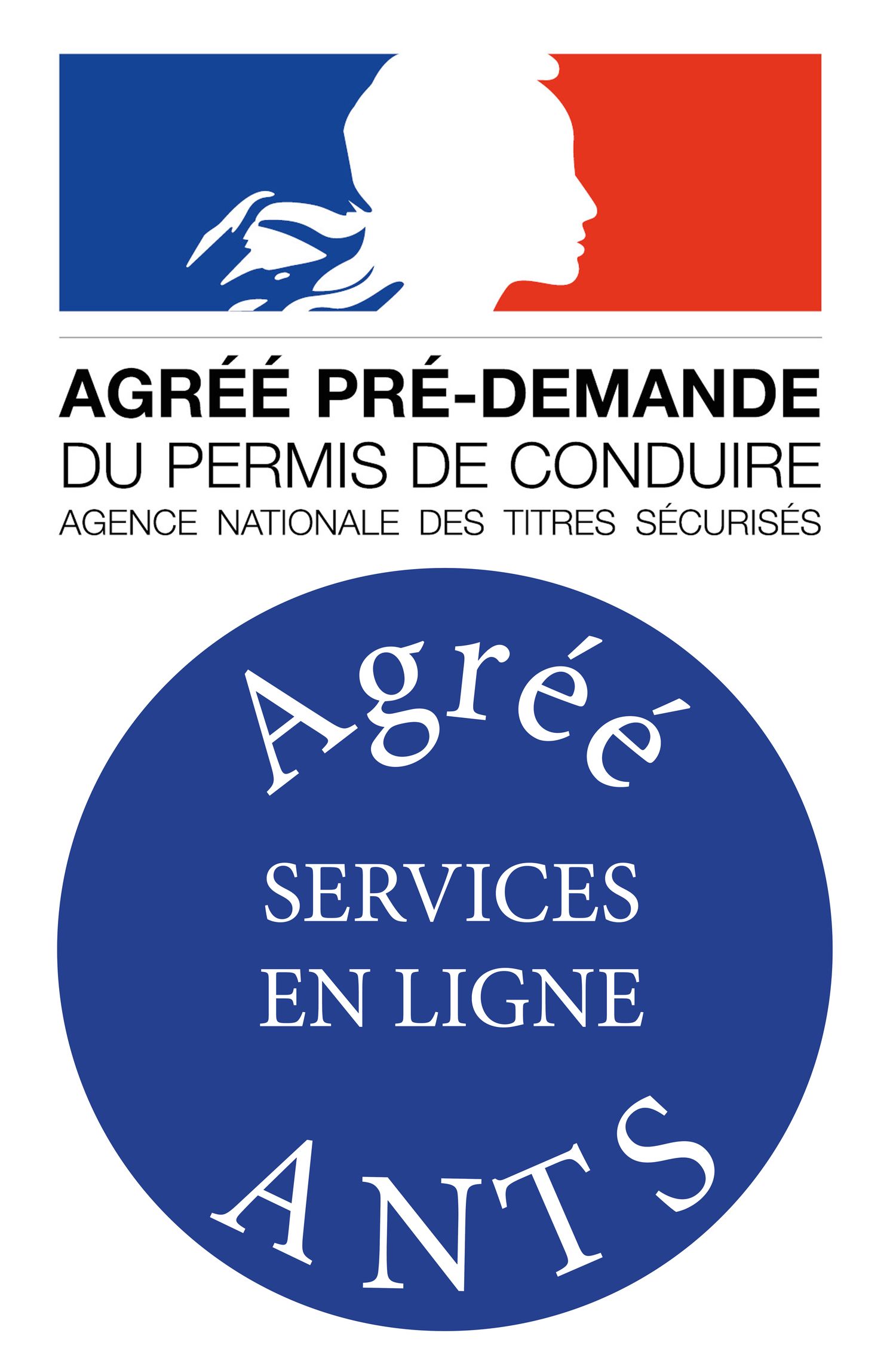 Logo ANTS agréé photos d'identité.
