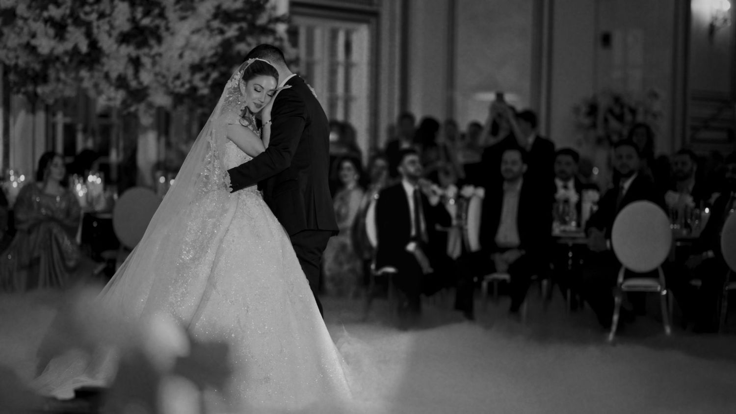 Memory Lane Studios Fairmont Copley Plaza Boston wedding reception photography featuring black and white dancing and celebration moments