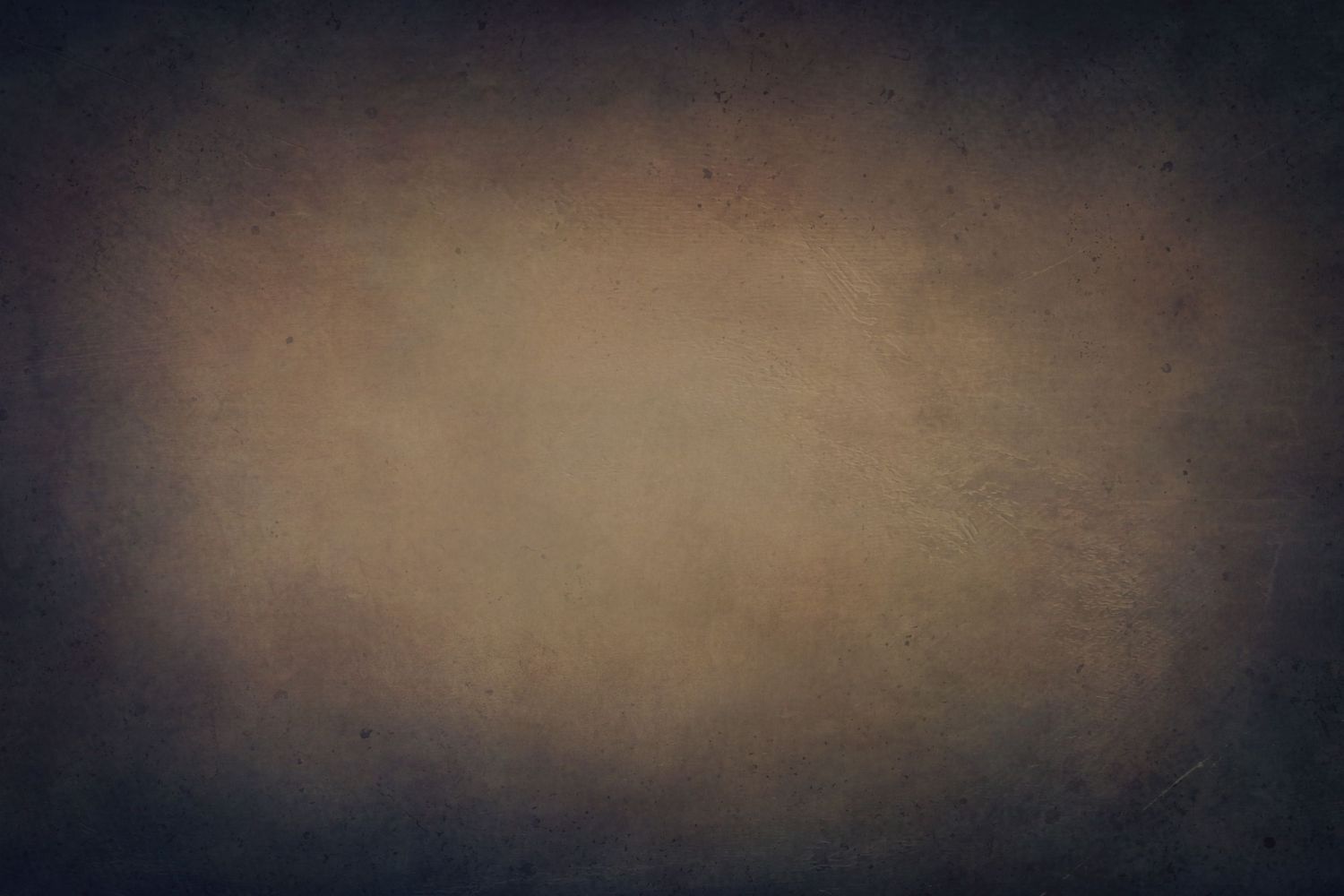 Abstract brown textured background with dark vignette edges.