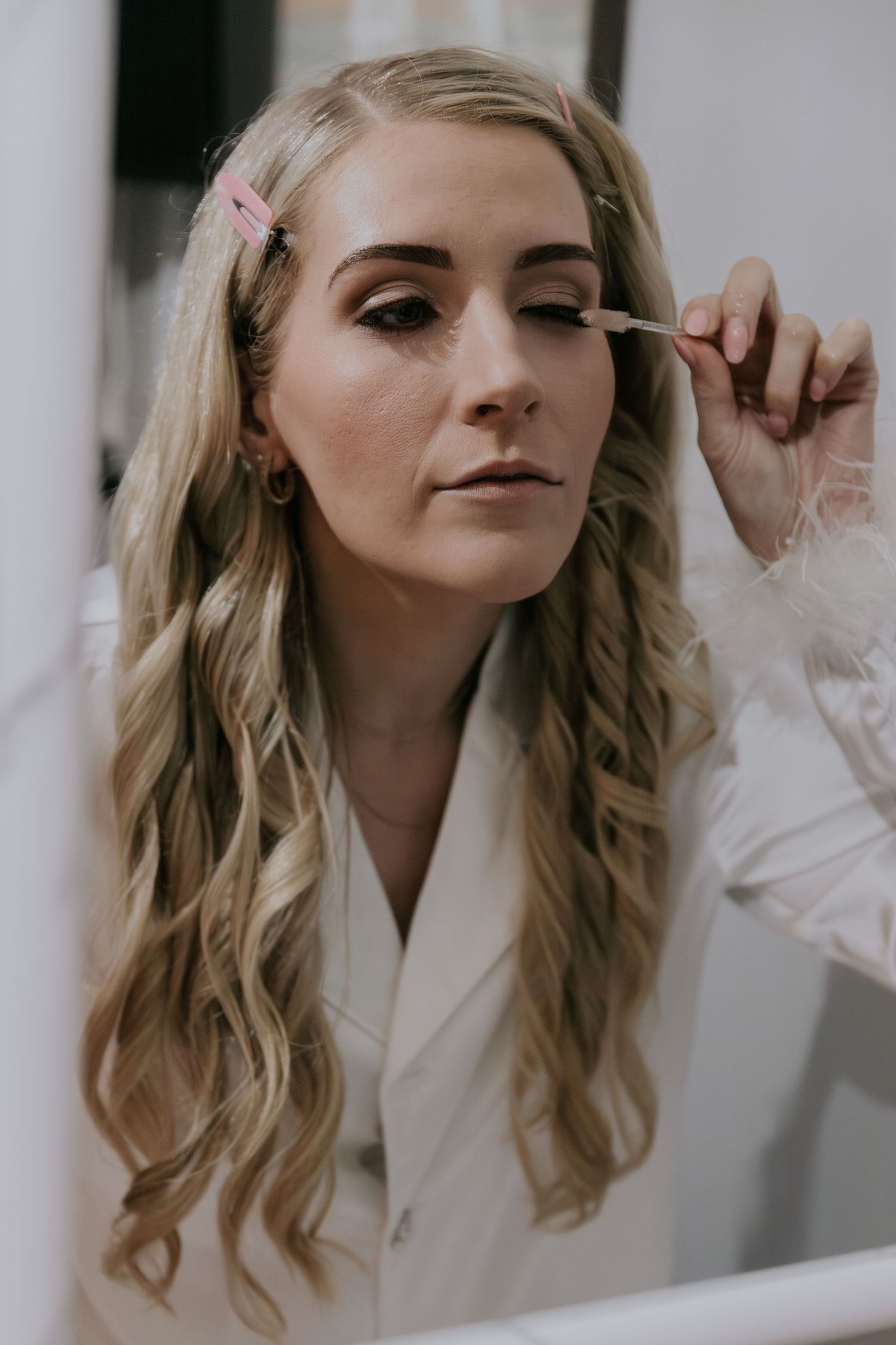 bride getting ready