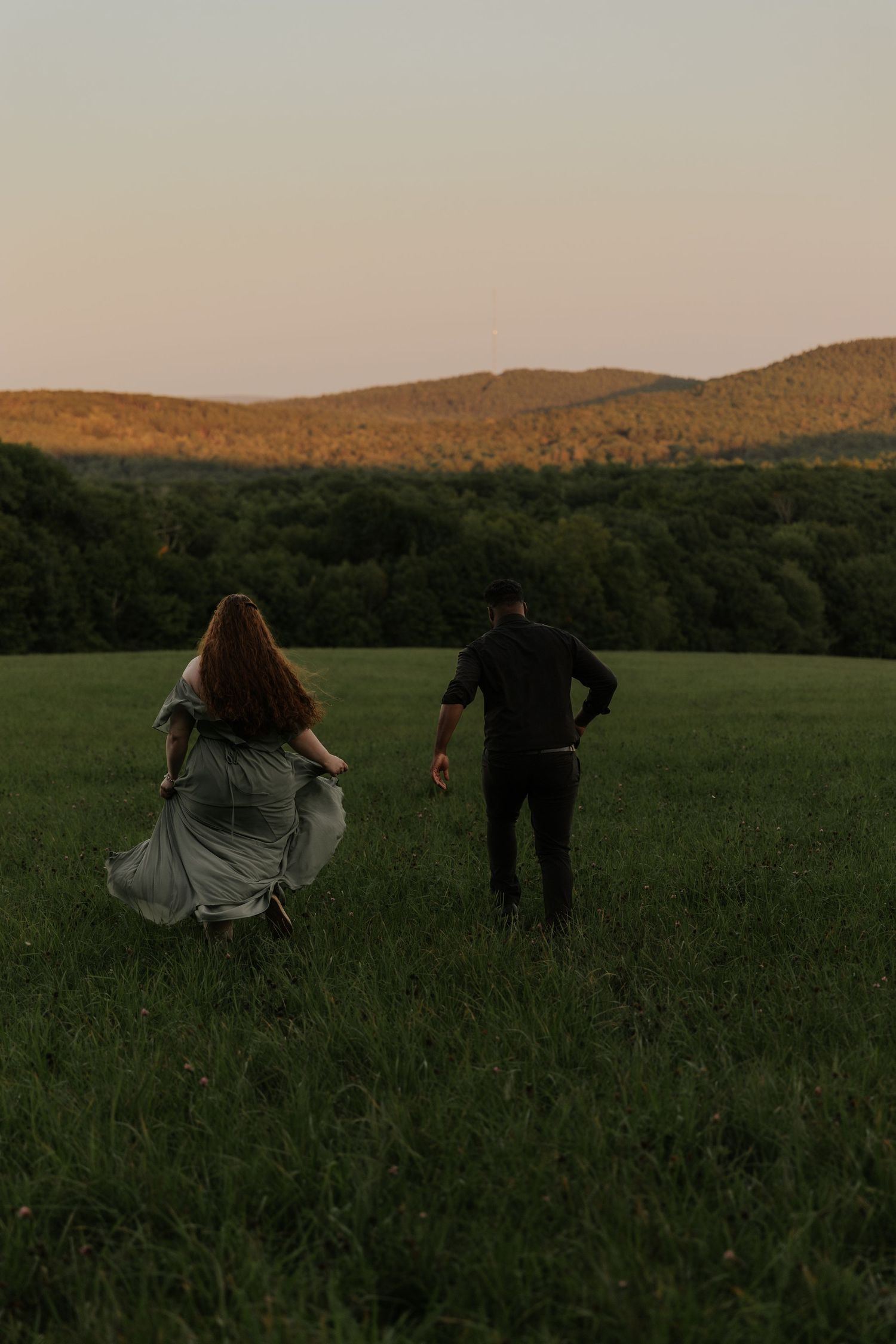 engagement couple