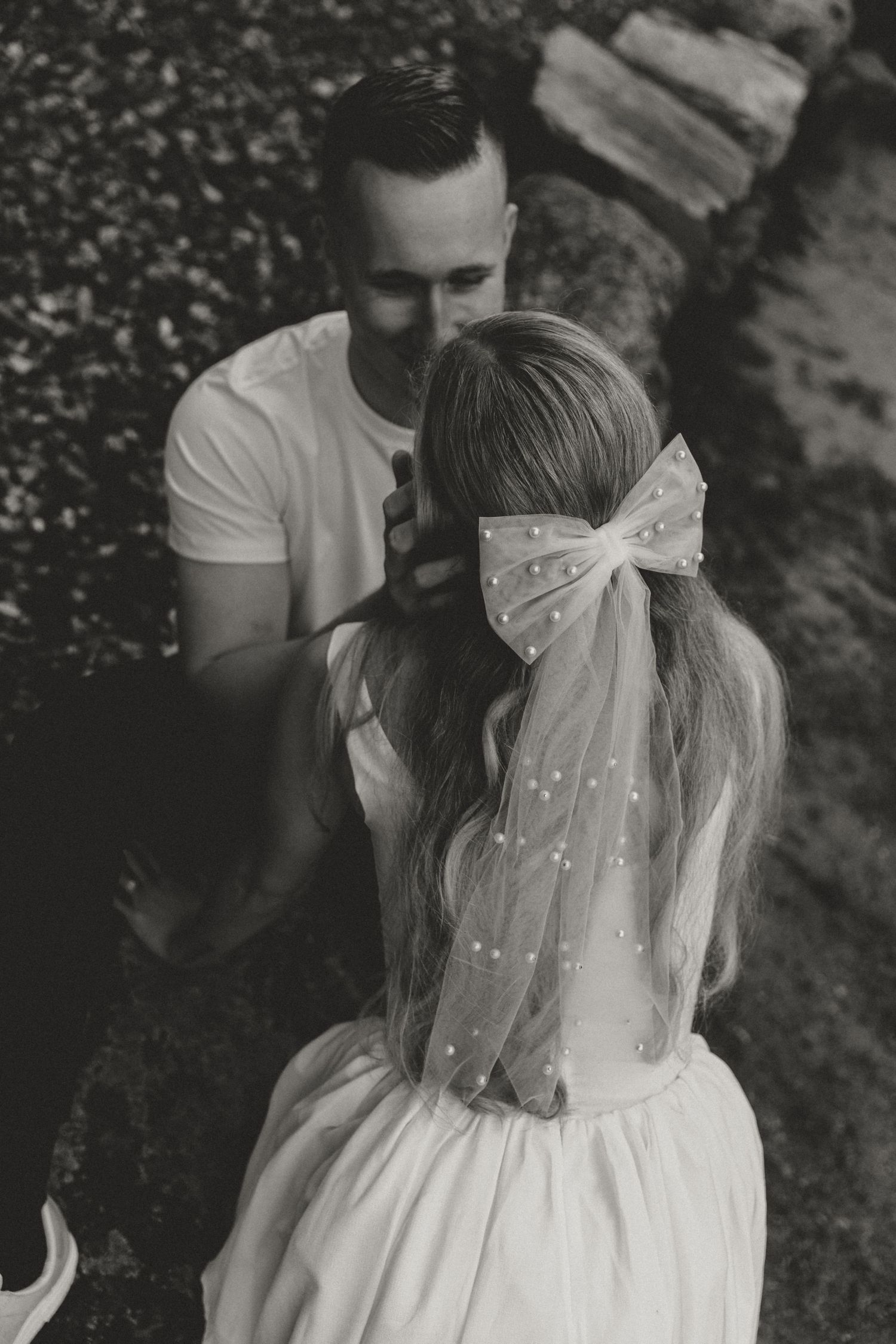 post elopement lakeside portraits