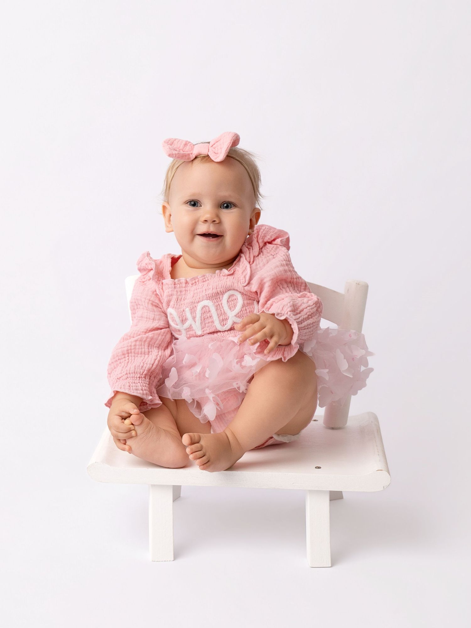 Baby girl in pink \