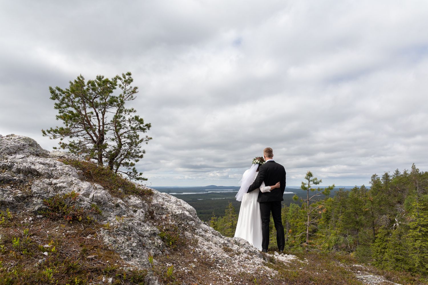 Hääkuvaus Kuusamossa