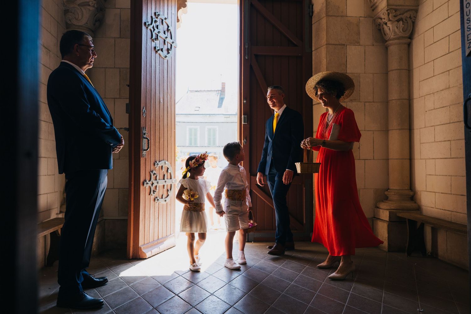 mariage photo enfant honneur cortège messe - Martin TRAMOND, photographe vidéaste
