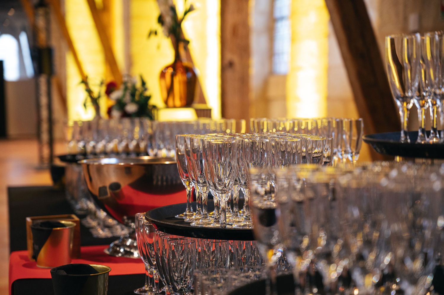 Dîner de gala, RCF Anjou, verre - Martin TRAMOND, photographe vidéaste