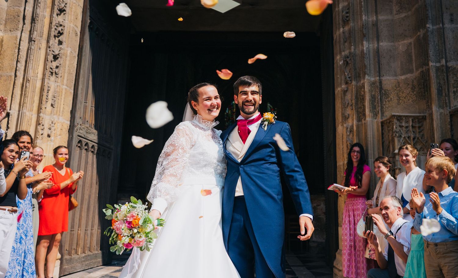mariage photo sortie messe - Martin TRAMOND, photographe vidéaste