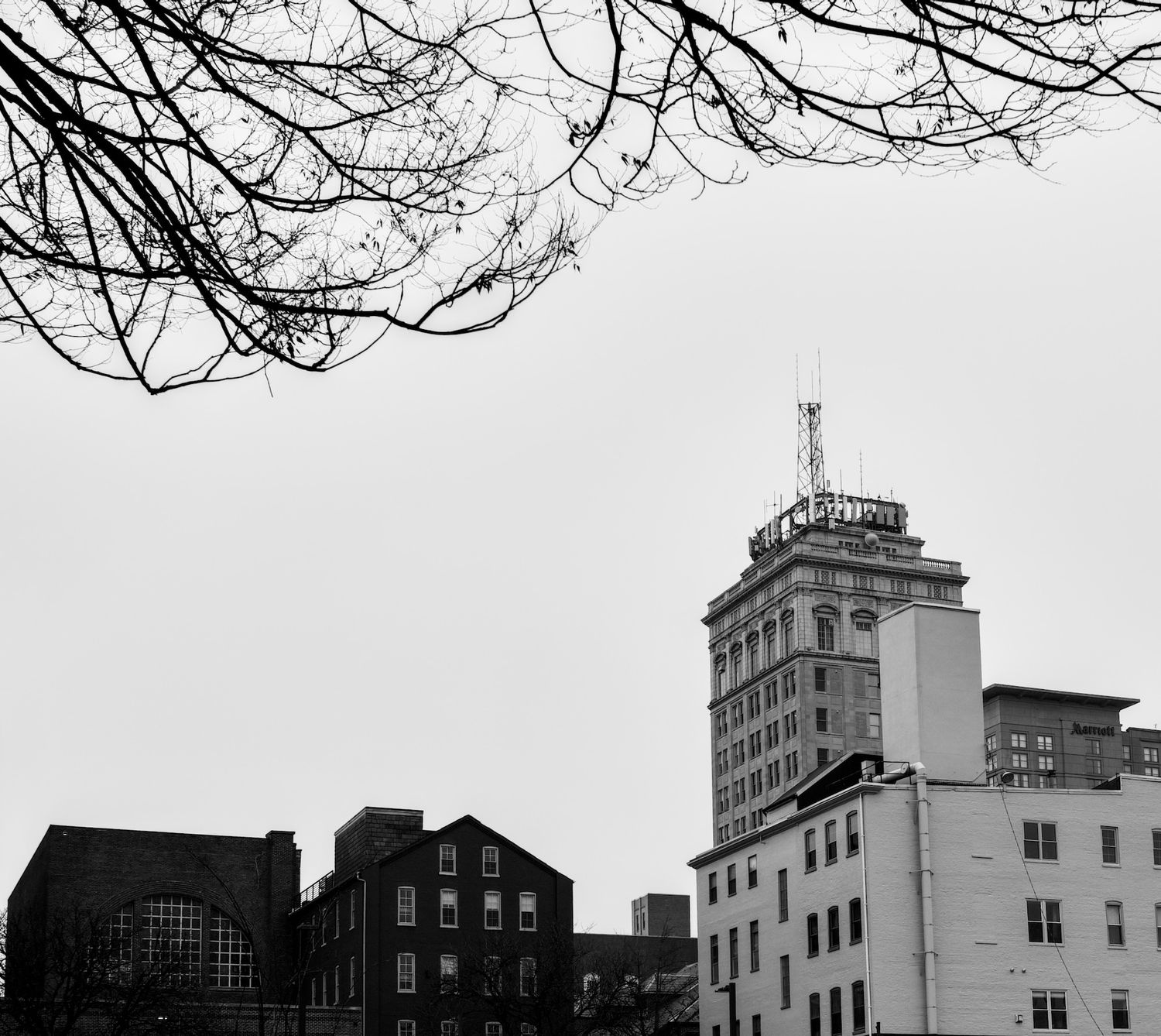 Skyline of Lancaster, PA.