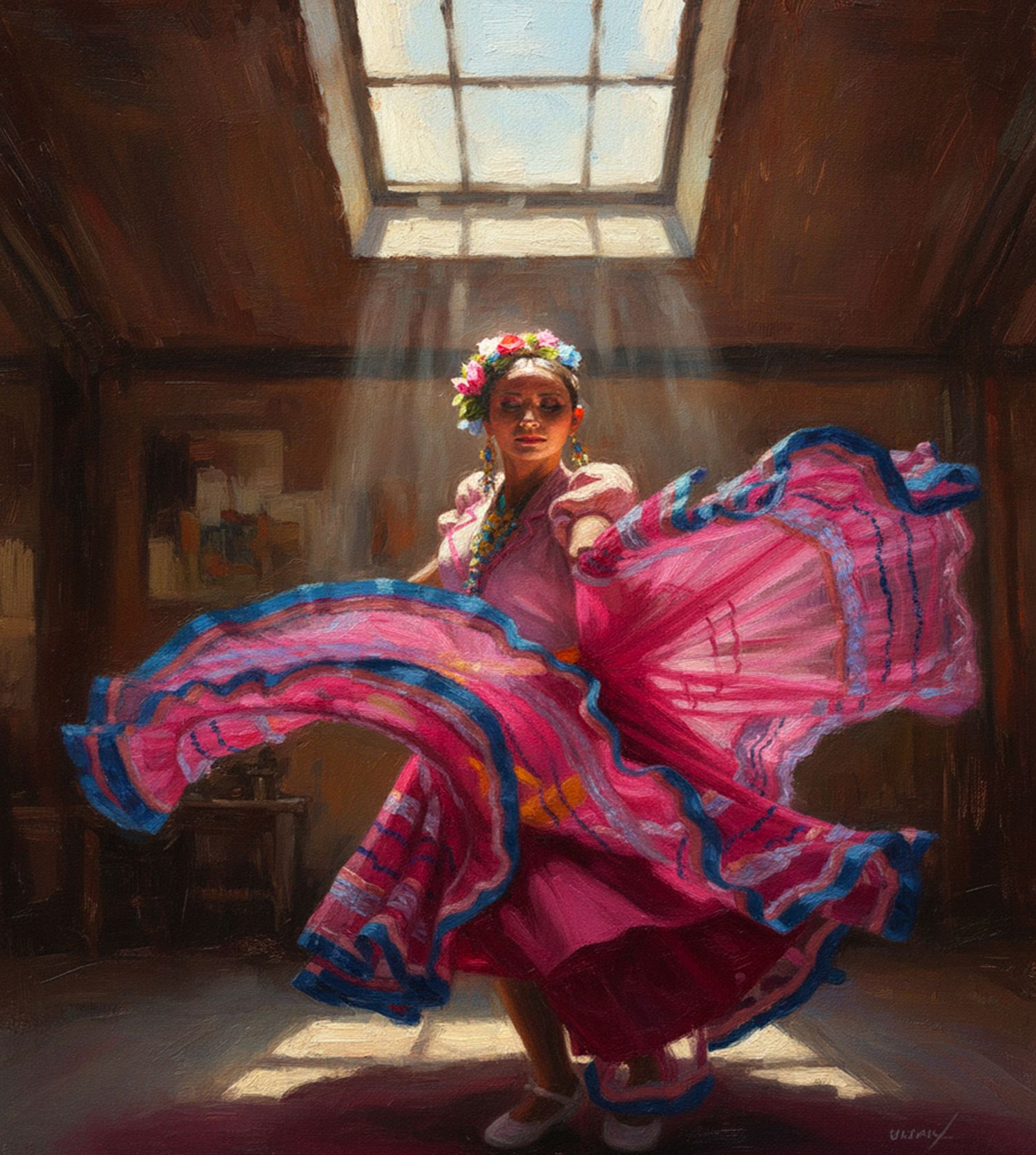 W Models San Diego Beautiful model portrait of a dancer from Nayarit, Mexico 2