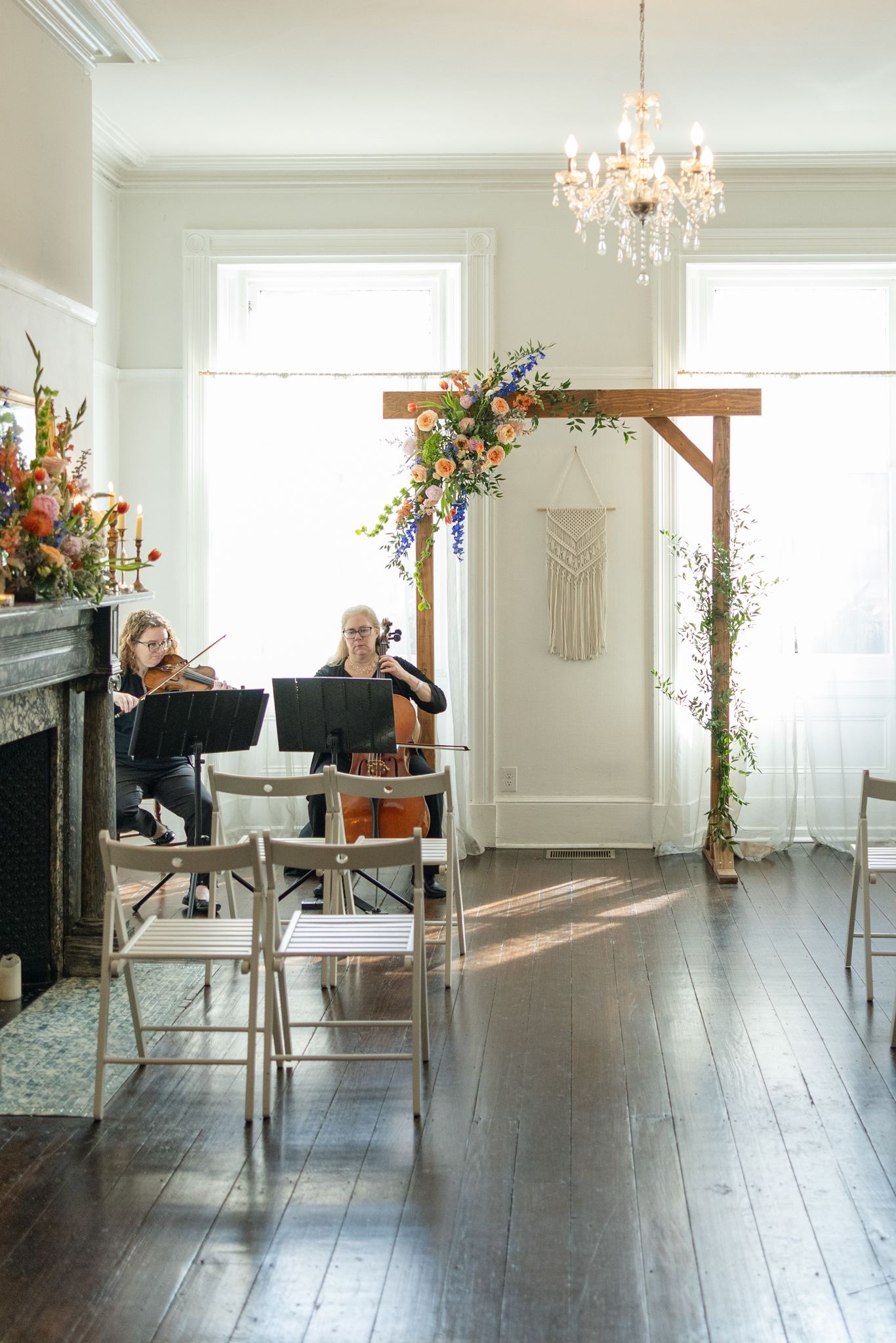 Airy studio wedding venue in Philadelphia featuring high ceilings, soft daylight, and a neutral, editorial backdrop.-2.jpg