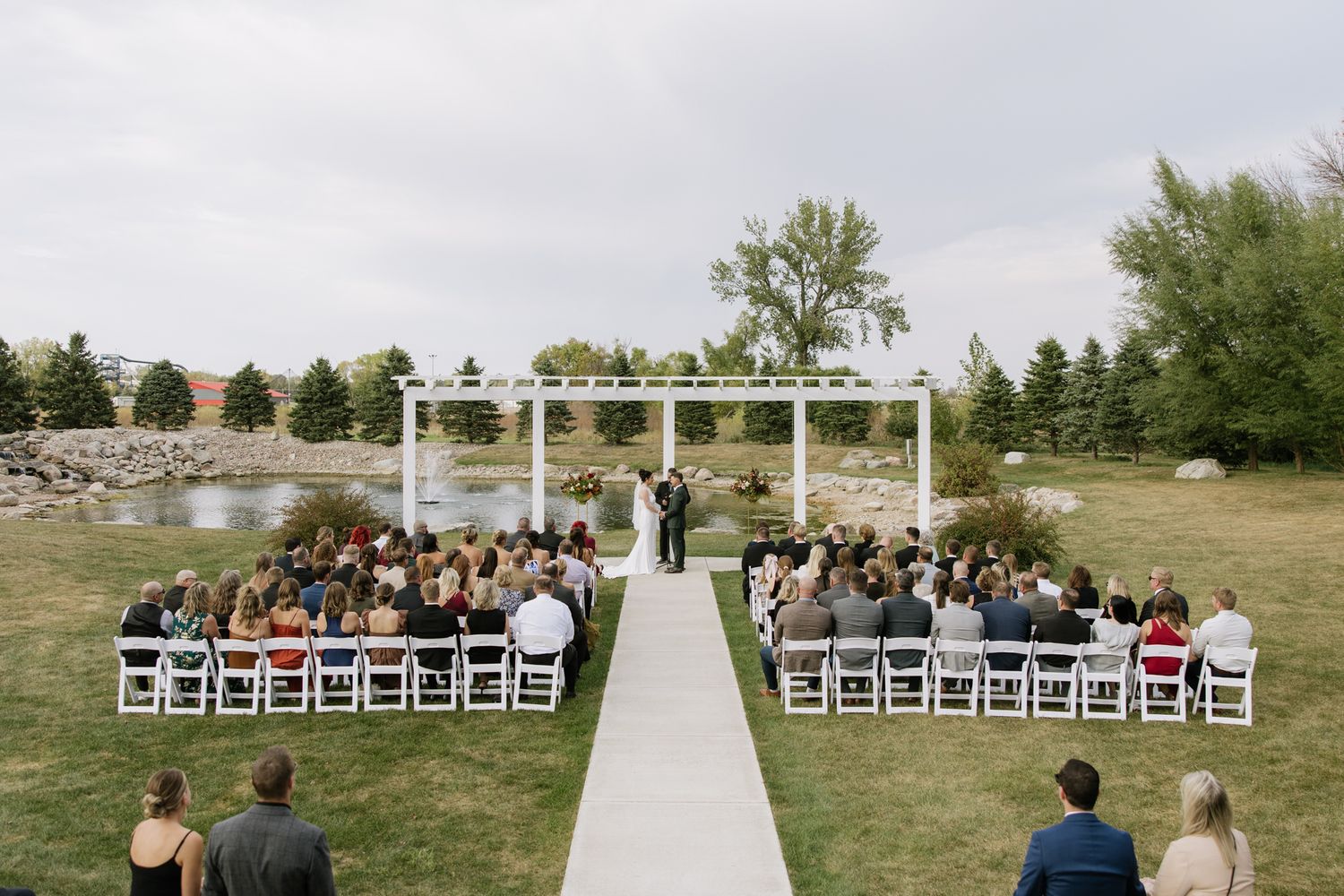 Elegant wedding ceremony at The Willows in Villanova, Pennsylvania, editorial photography-3.jpg
