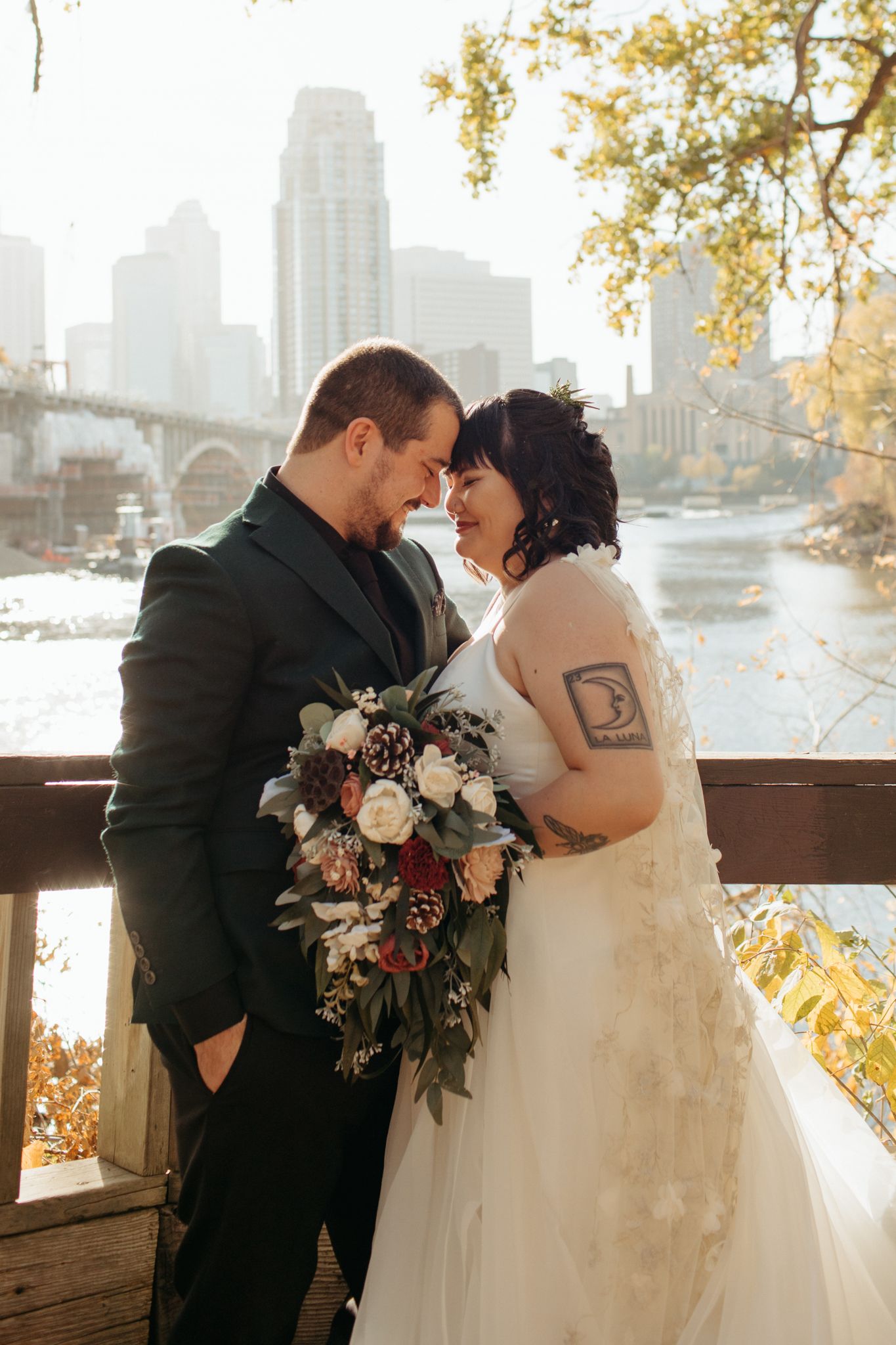 Philadelphia wedding photographer capturing editorial couple portraits at ONE North Broad-08.jpg