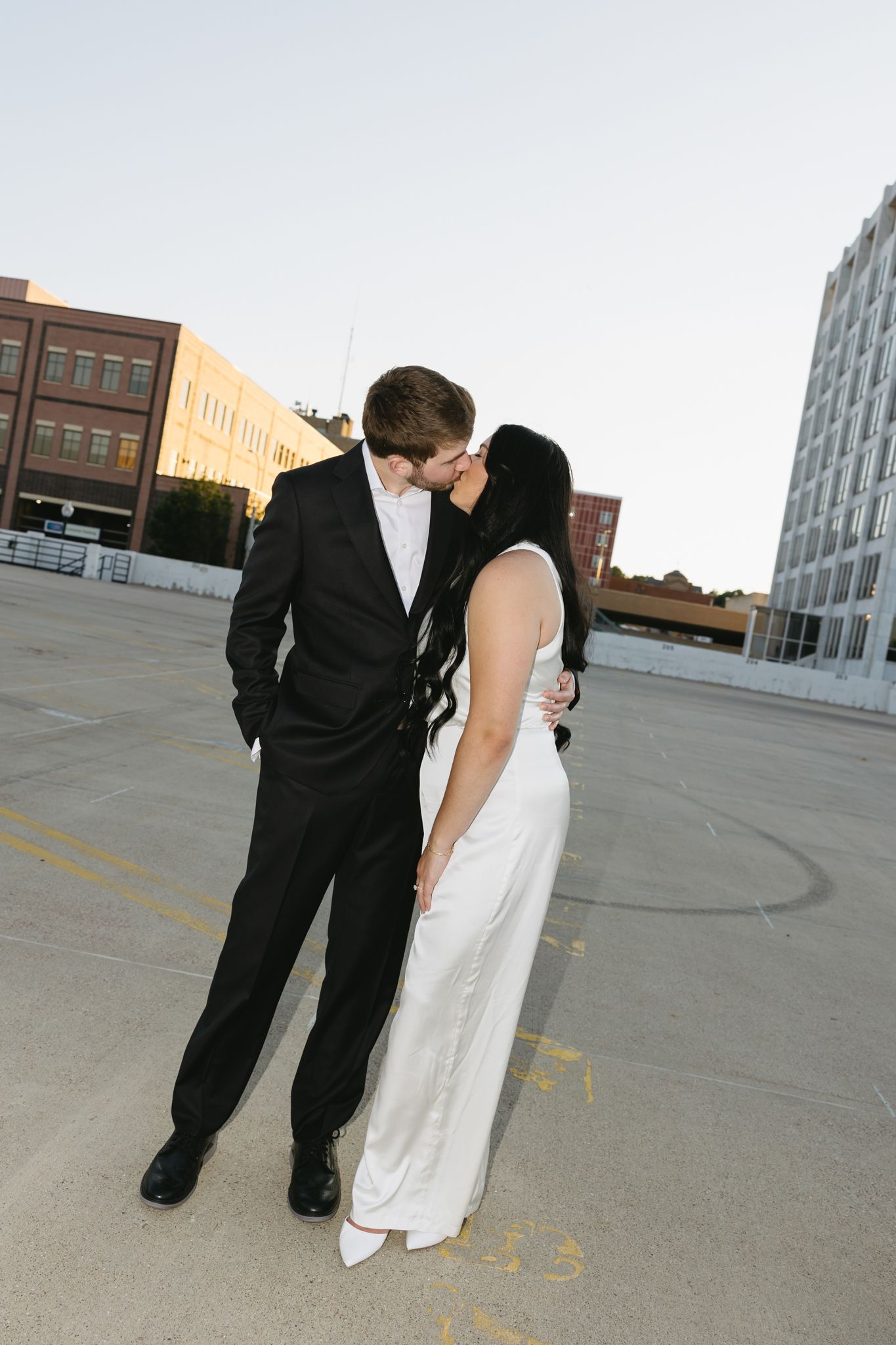 Philadelphia-area engagement portraits couple walking in center city-01.jpg