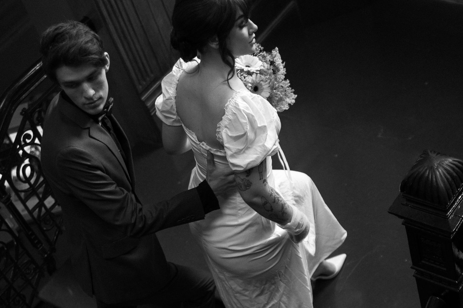 Editorial wedding photography at Cairnwood Estate Philadelphia, romantic bride and groom moments-10.jpg