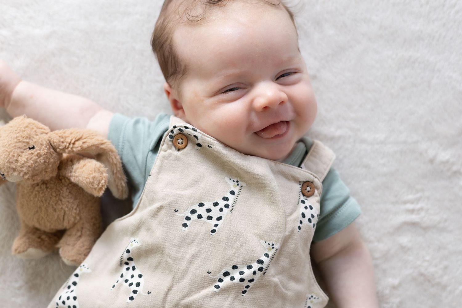 baby smiling
