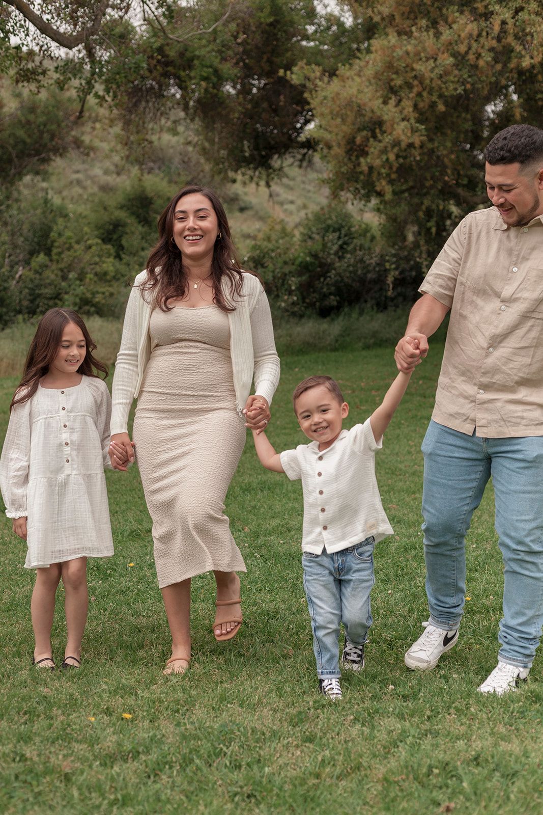 Joyful family photos in Ventura, California