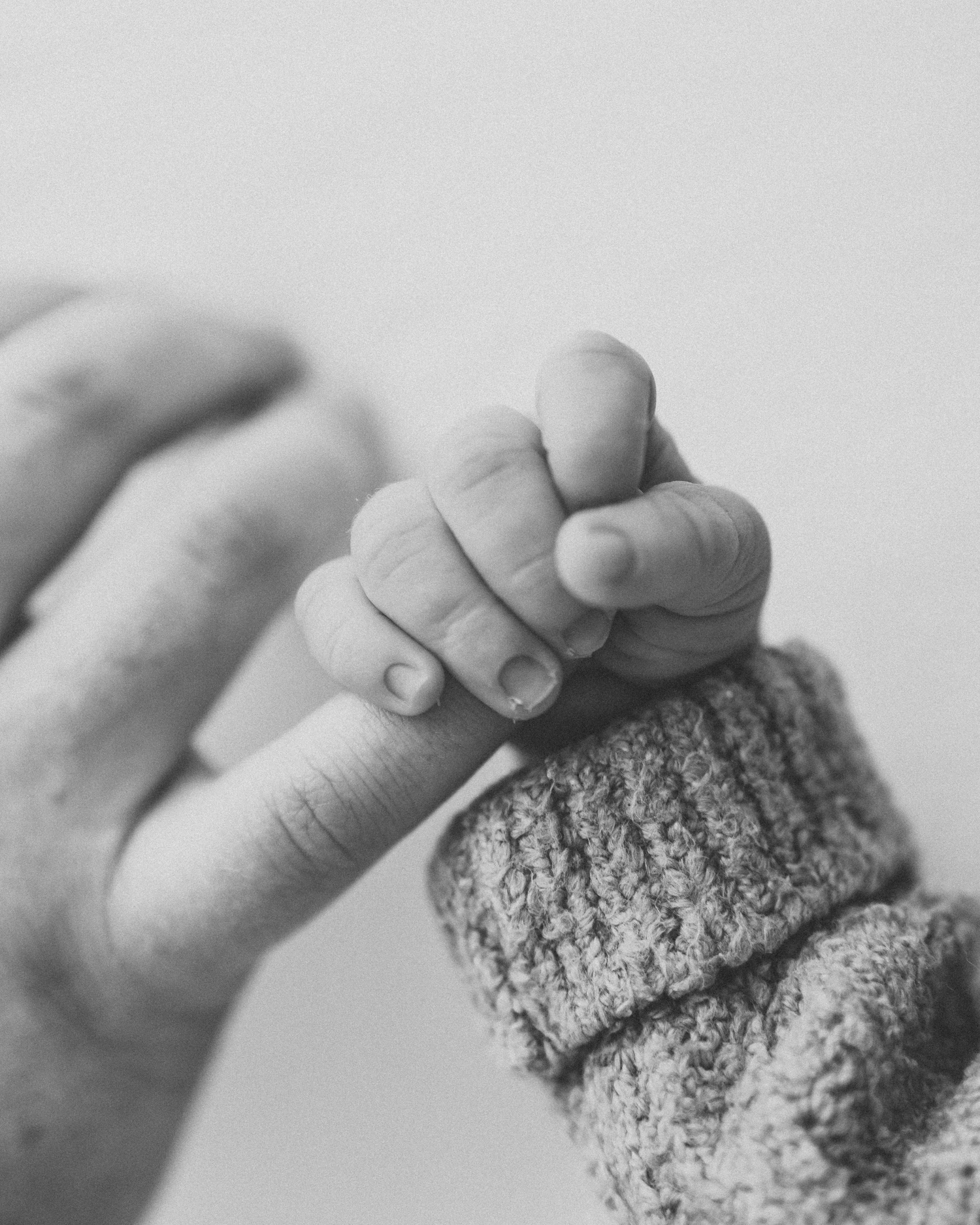 Detail shots of newborn