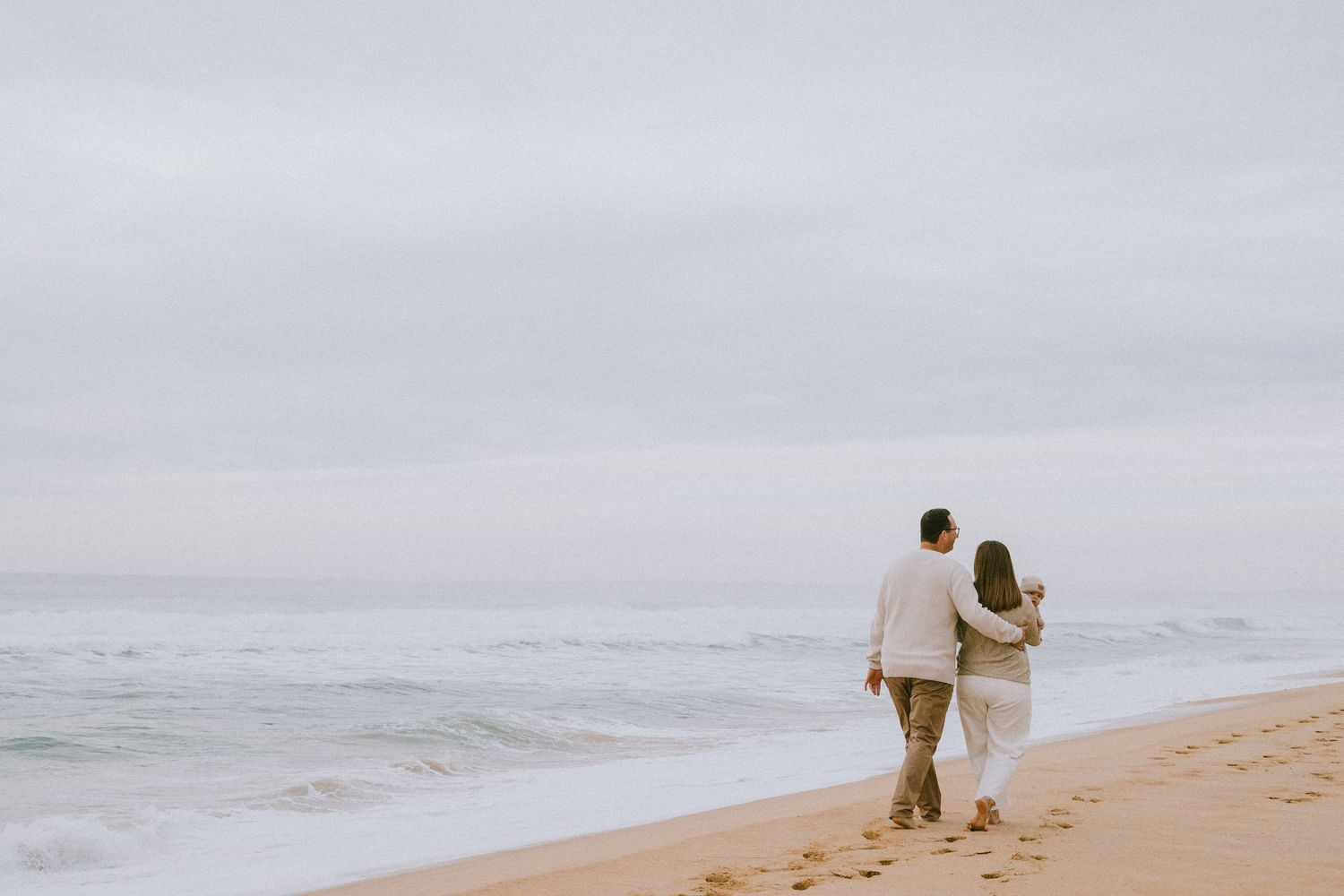 Beach newborn photography session in Shoalhaven by Love, Sophie