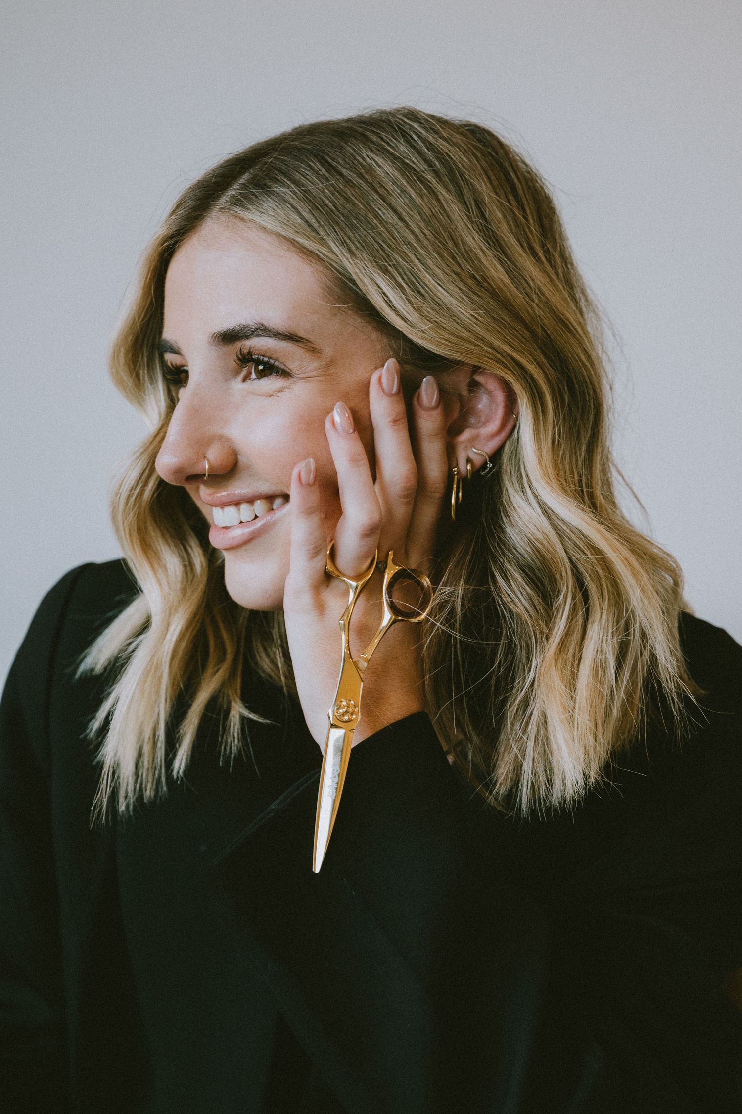 Hair stylist professional branding photography in Nowra by Love, Sophie