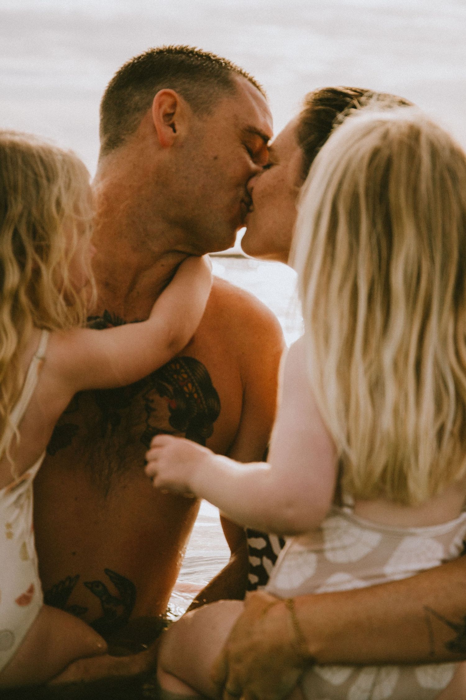 Natural family photography beach shoot in South Coast by Love, Sophie