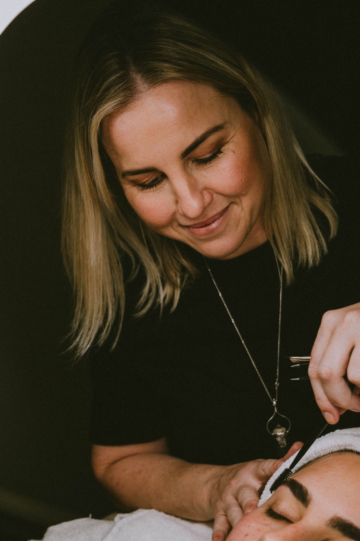 Candid beauty therapist branding session in Jervis Bay by Love, Sophie