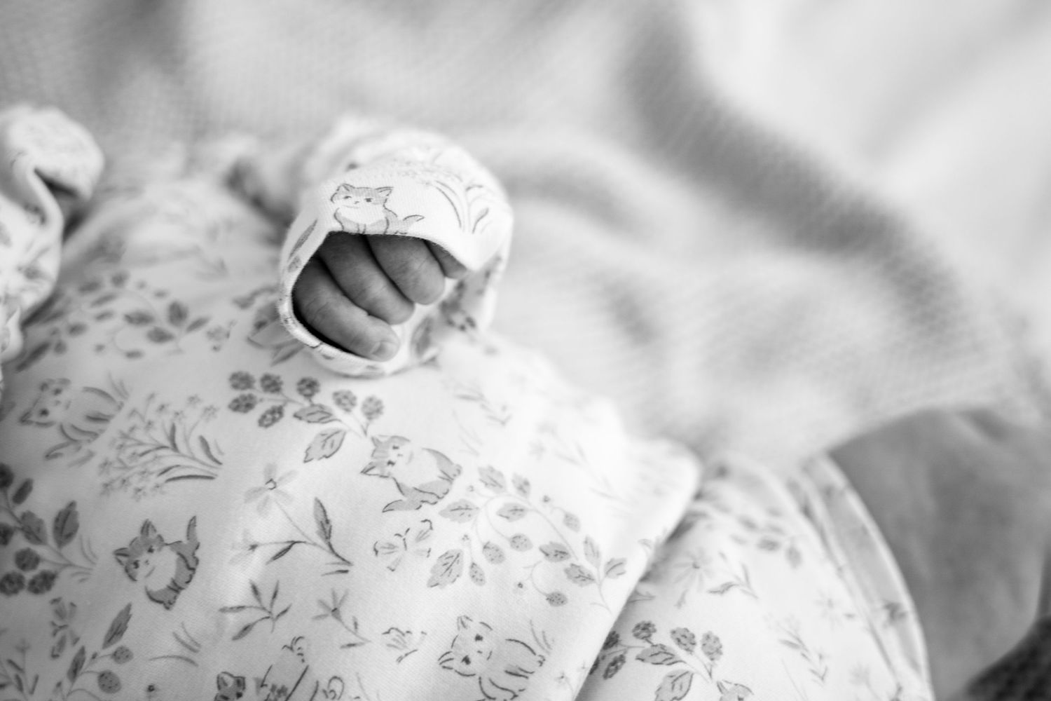 babies hand captured