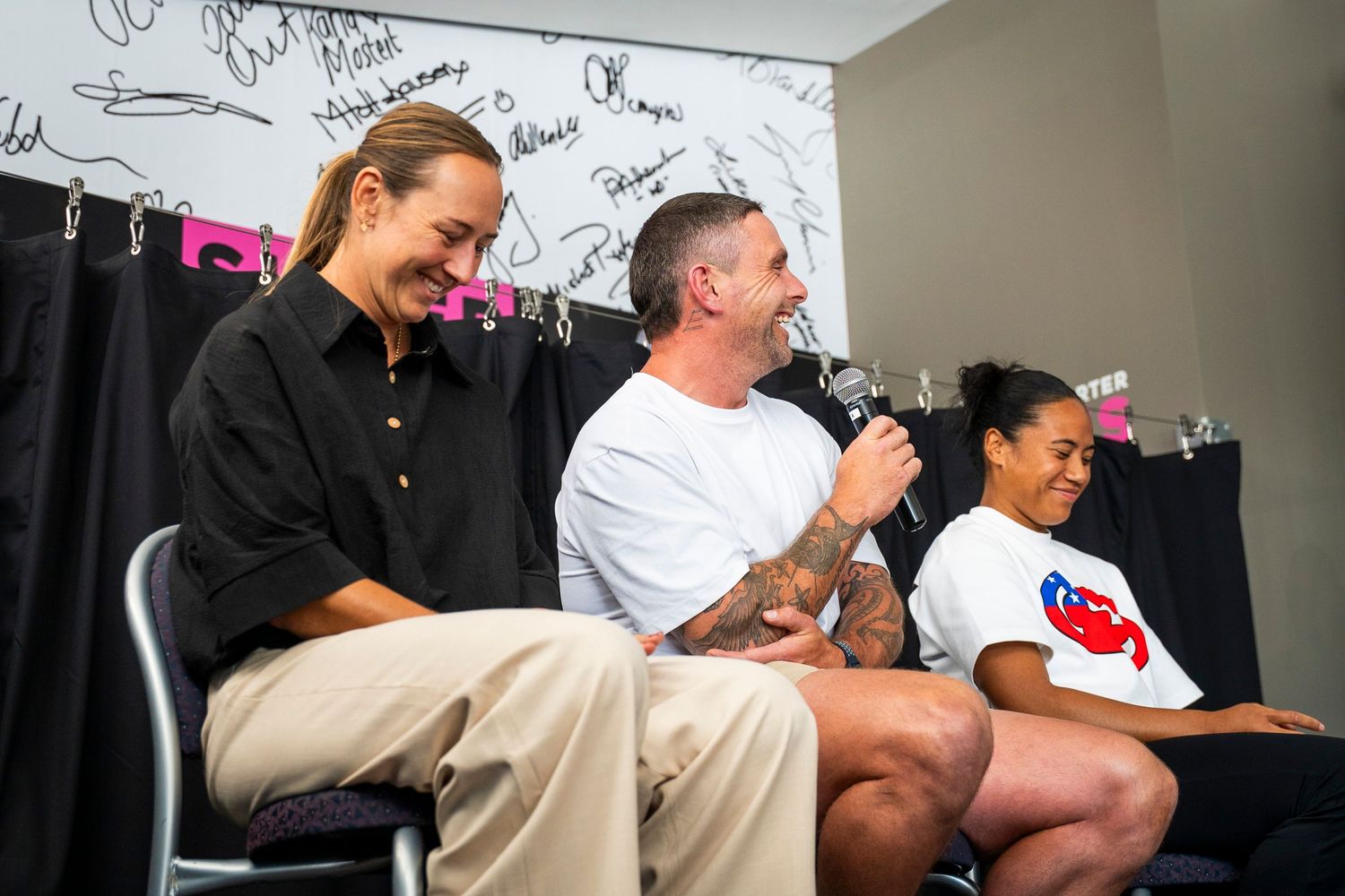 Three panelists captured for ILT Academy Southland's 20th celebrations