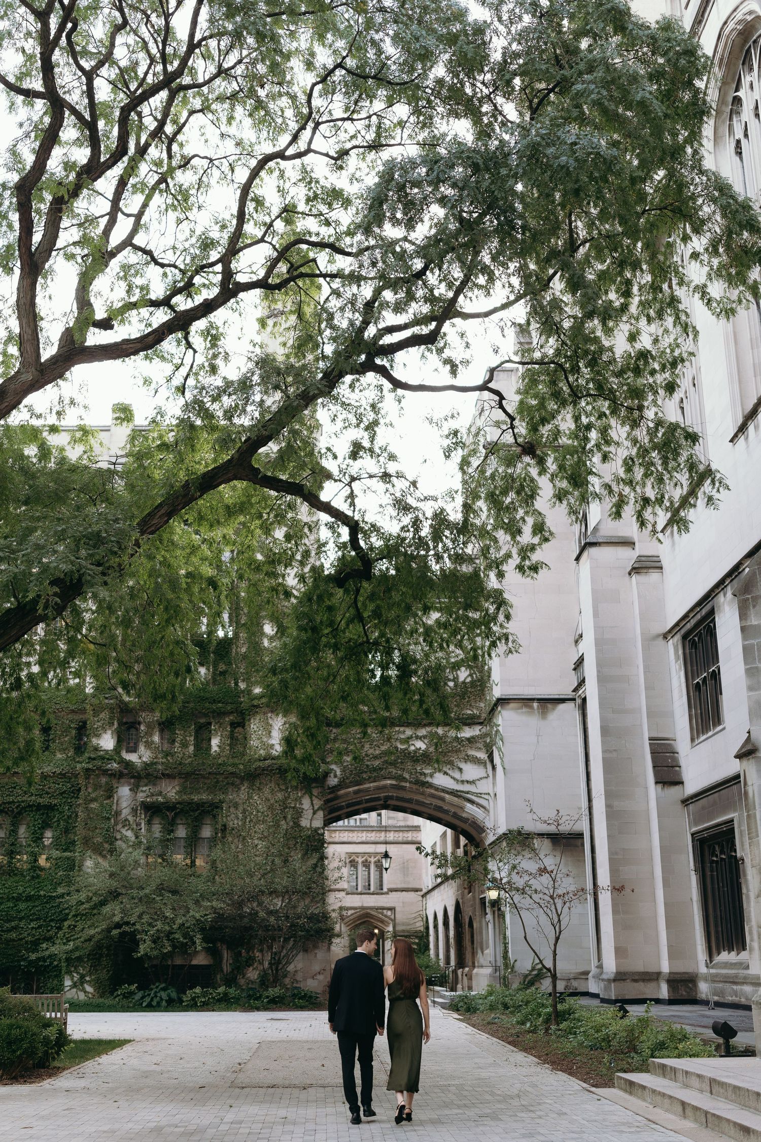 University of Chicago engagement photos