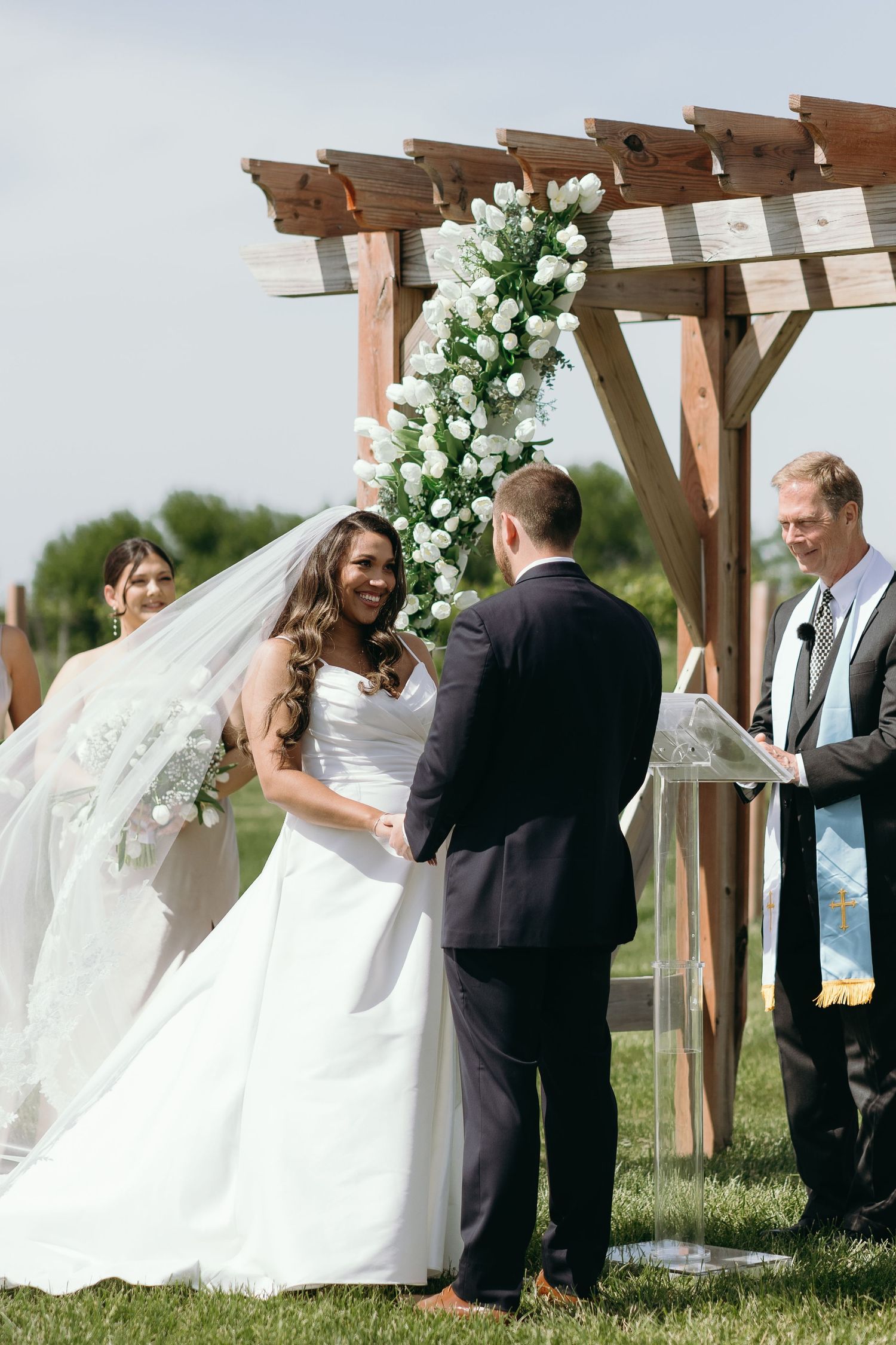 A wedding at Providence Vineyard in the Chicagoland suburbs