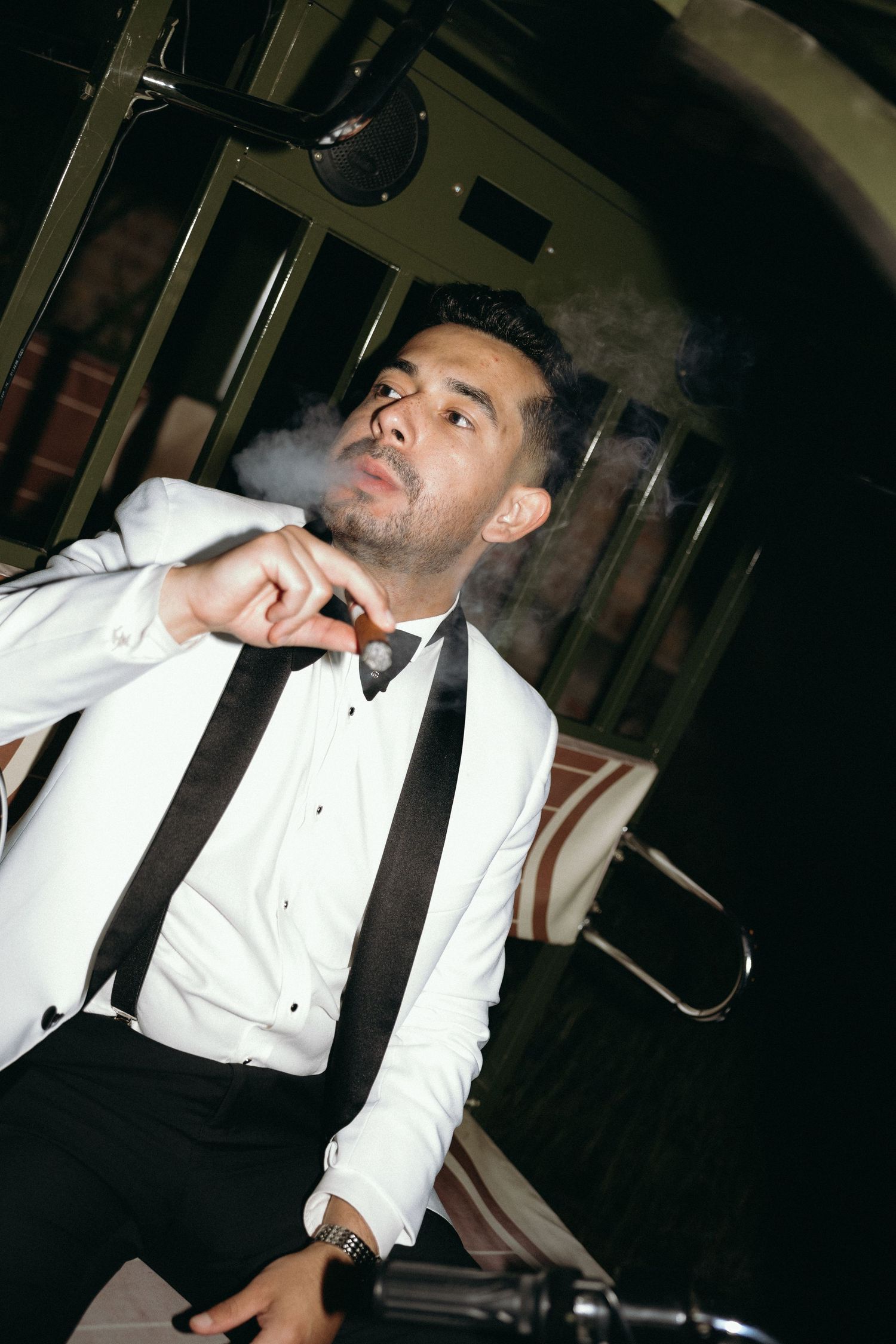 Luxury Fairlie wedding in Chicago featuring a stylish reception captured by Chicago wedding photographer.