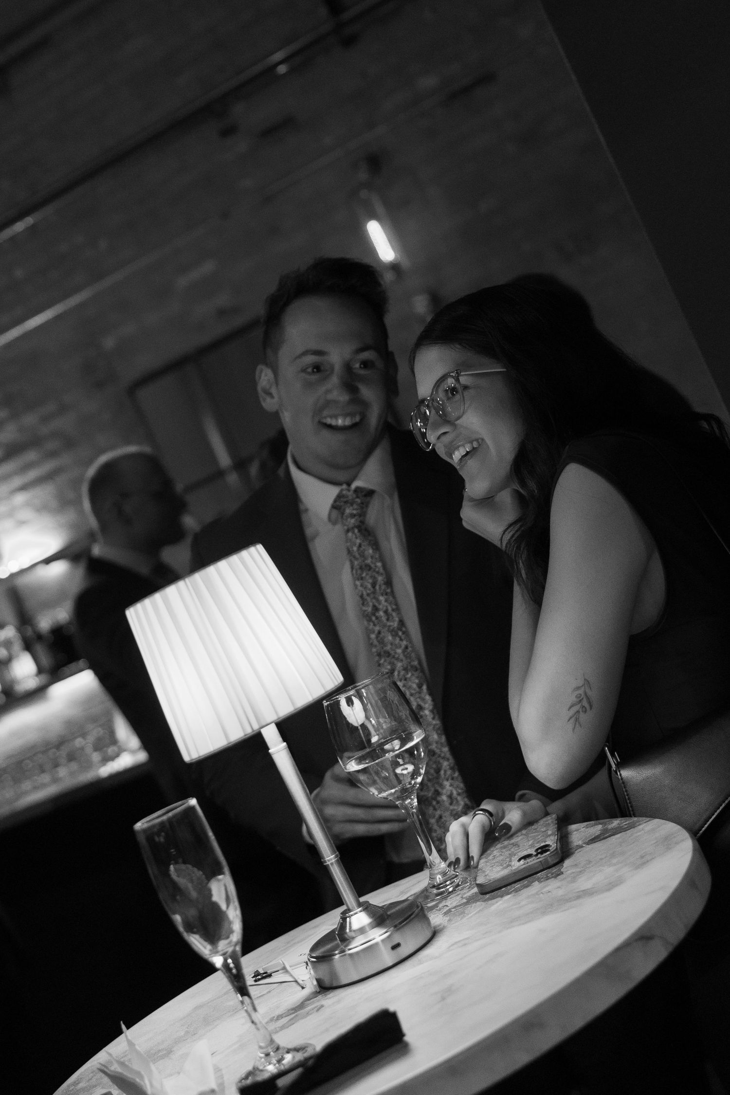 Luxury Fairlie wedding in Chicago featuring a stylish reception captured by Chicago wedding photographer.