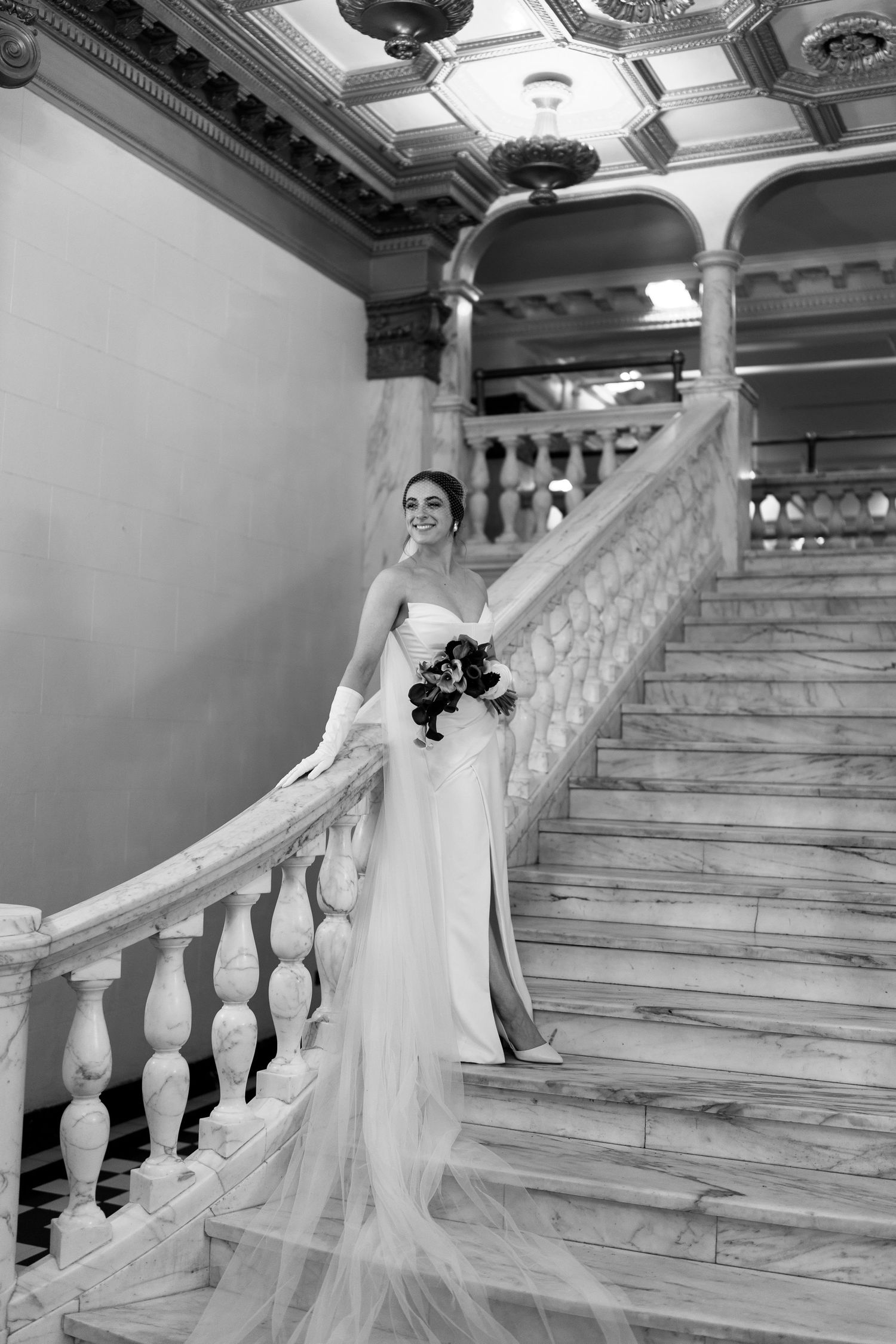 Luxury Chicago Athletic Association wedding captured by Chicago wedding photographer Kailee Rei Photography.