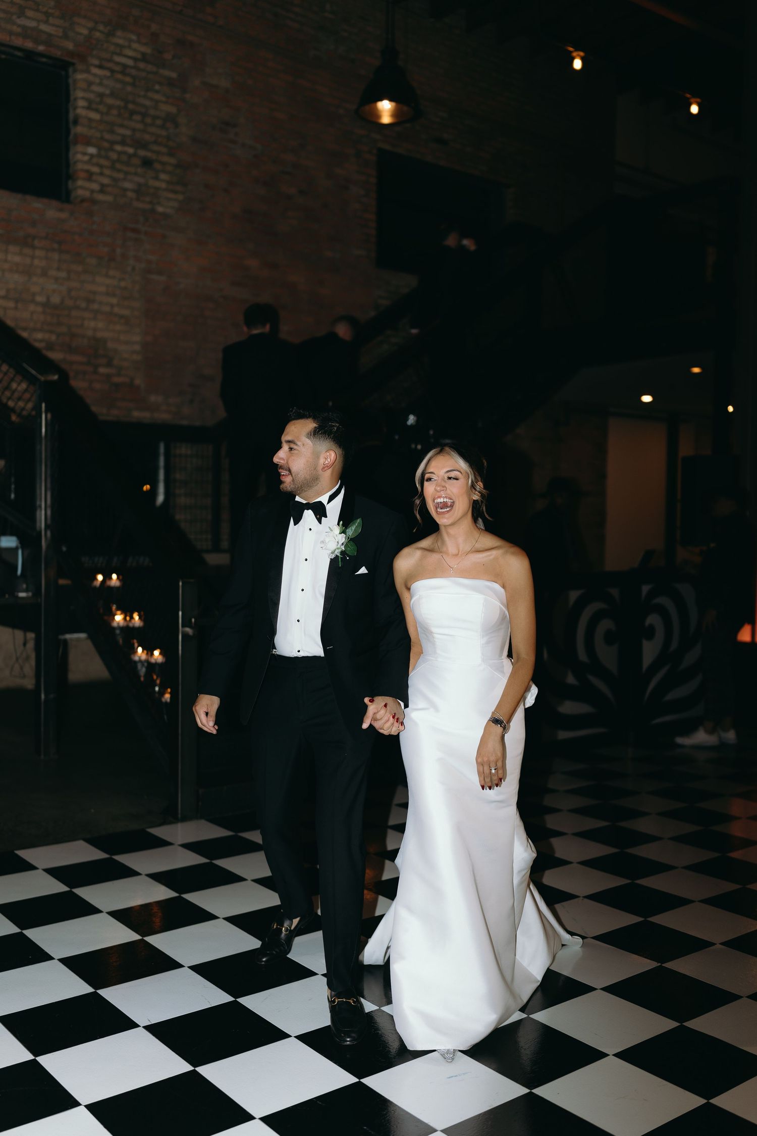Luxury Fairlie wedding in Chicago featuring a stylish reception captured by Chicago wedding photographer.