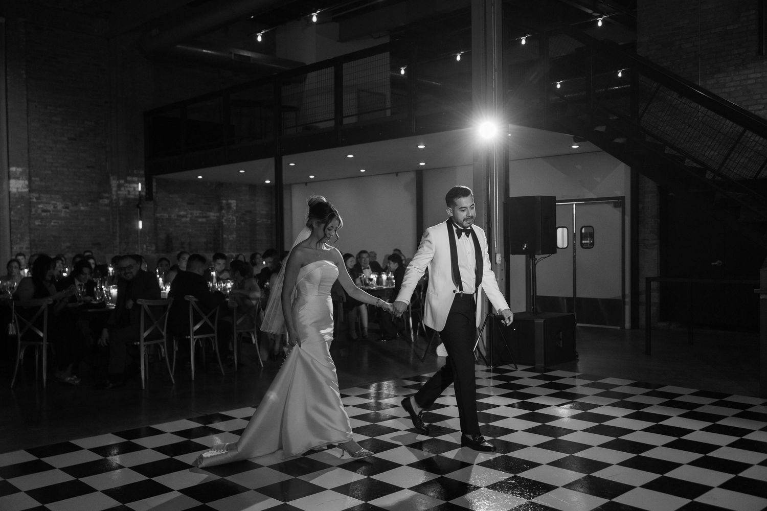 Luxury Fairlie wedding in Chicago featuring a stylish reception captured by Chicago wedding photographer.