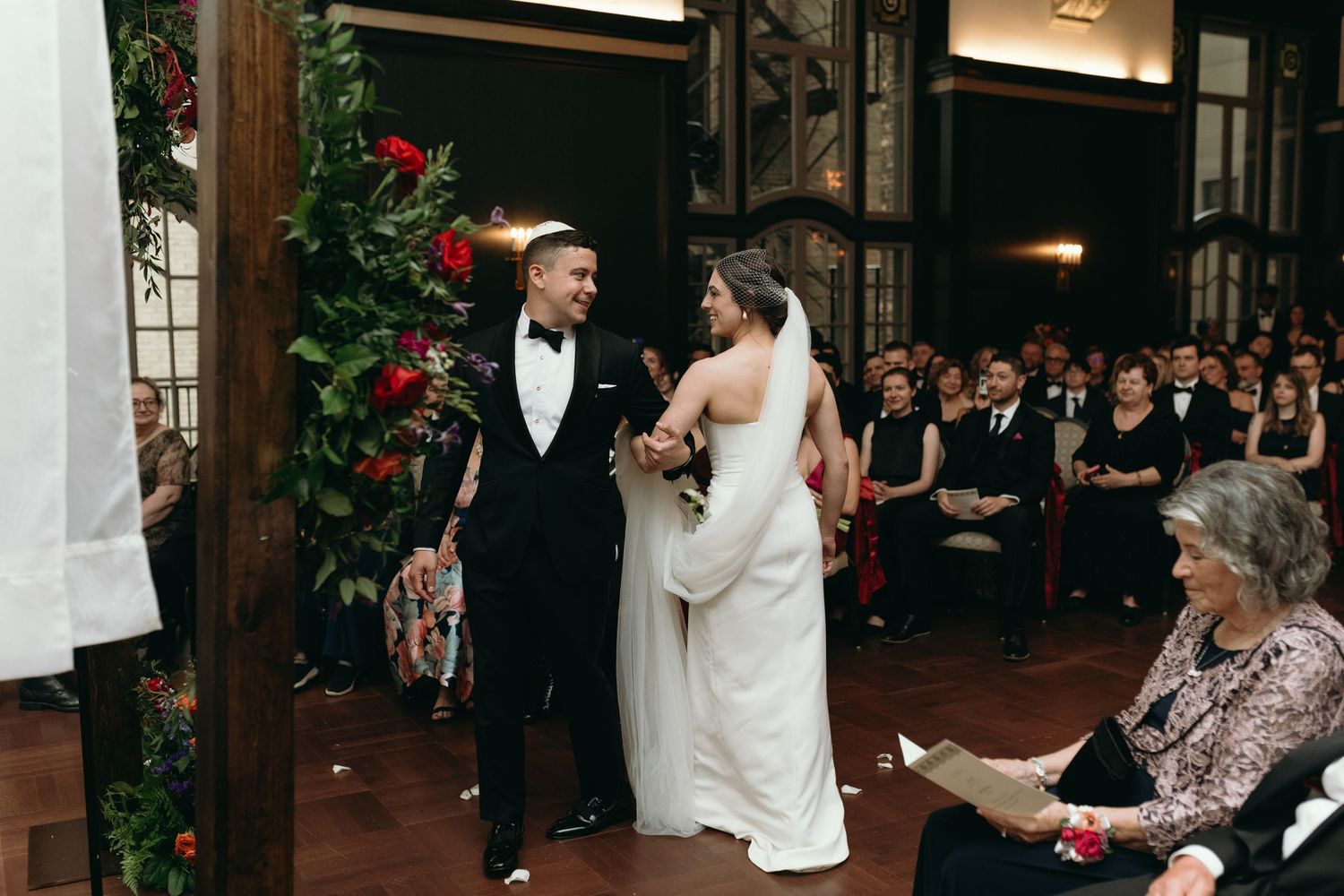Luxury Chicago Athletic Association wedding captured by Chicago wedding photographer Kailee Rei Photography.