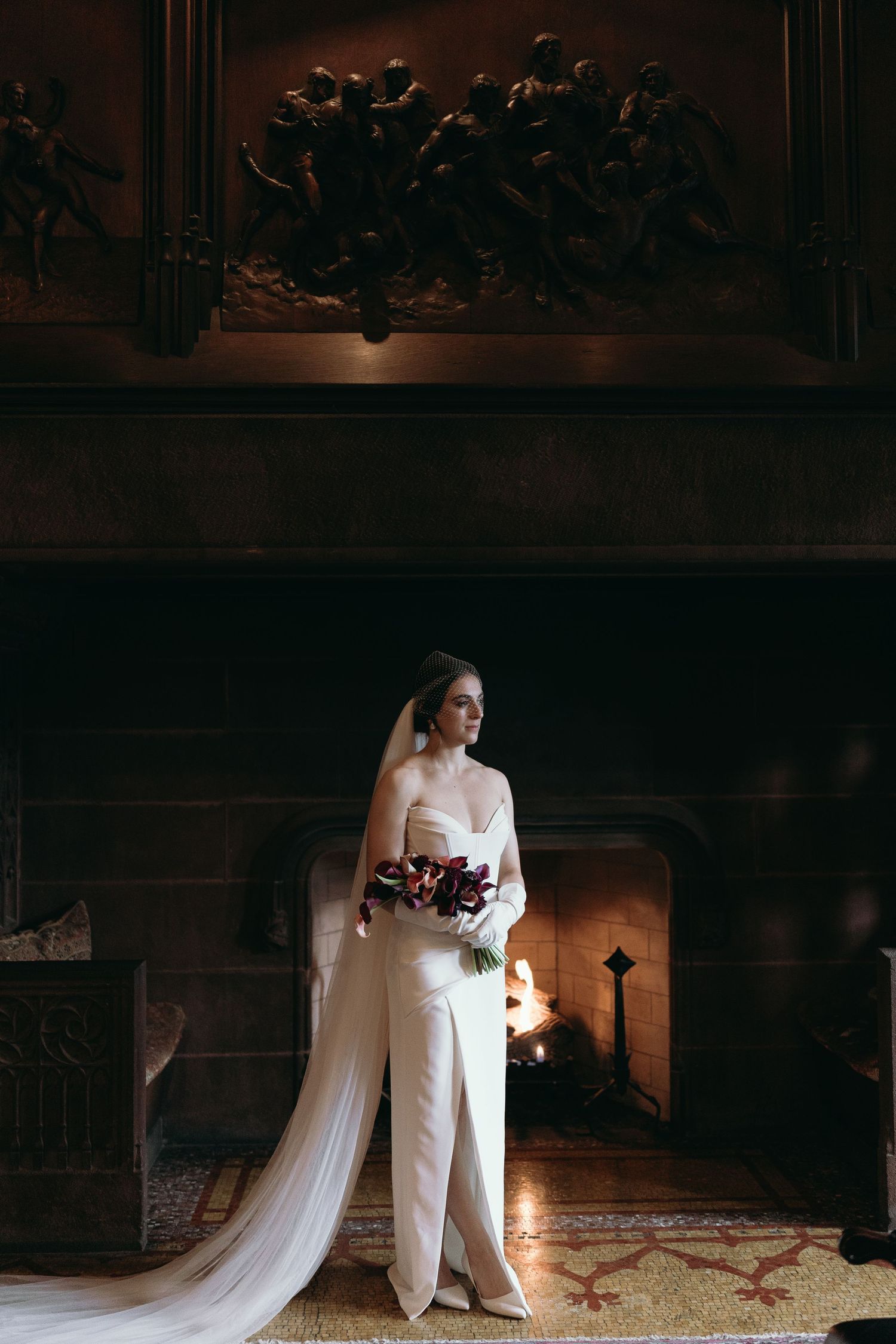 Luxury Chicago Athletic Association wedding captured by Chicago wedding photographer Kailee Rei Photography.