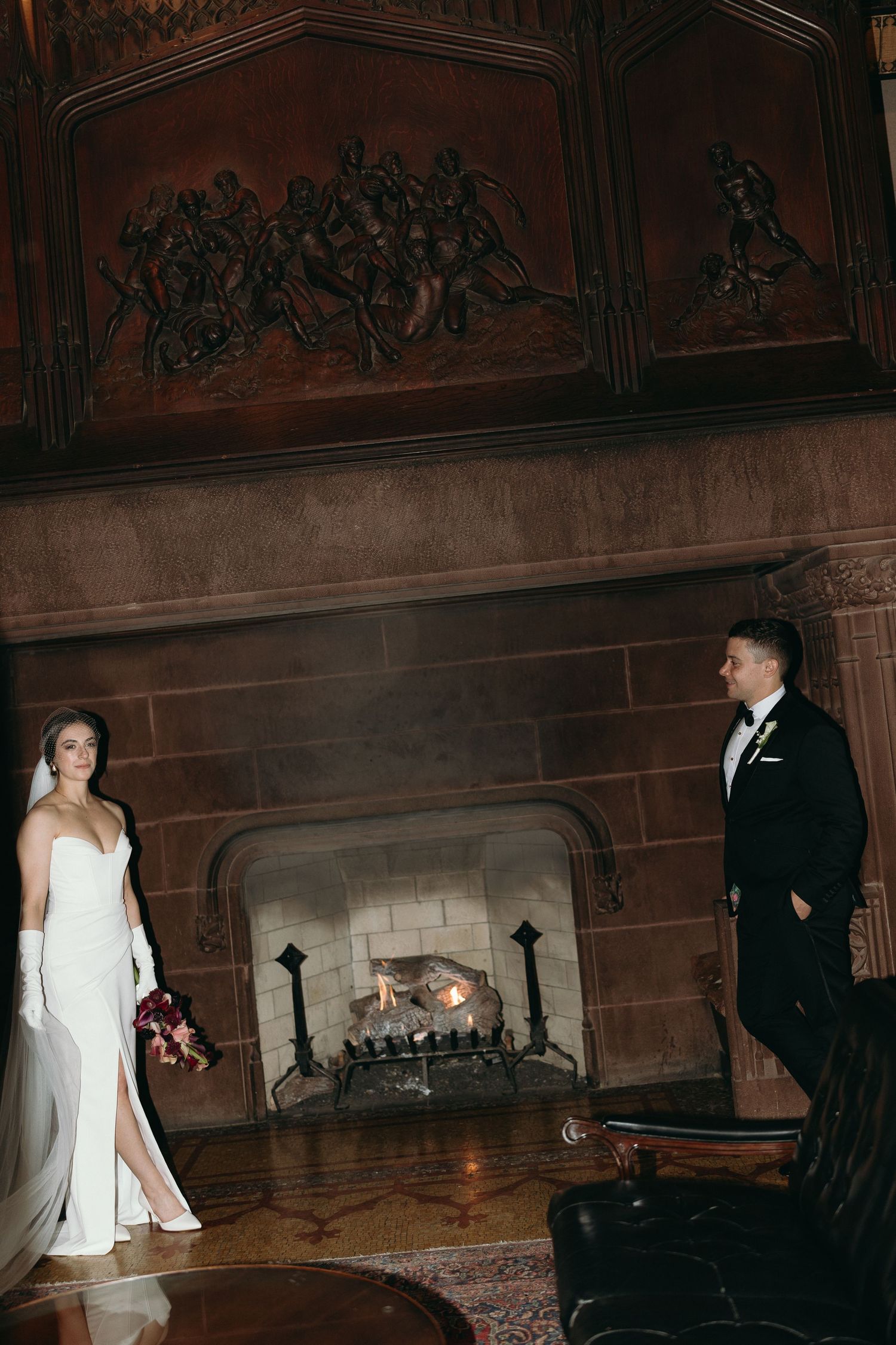 Luxury Chicago Athletic Association wedding captured by Chicago wedding photographer Kailee Rei Photography.