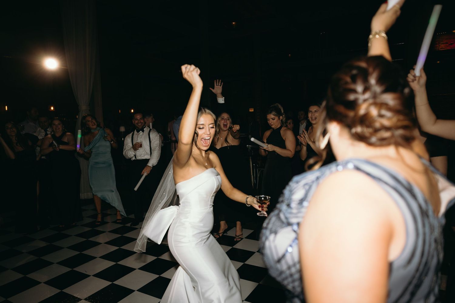 Luxury Fairlie wedding in Chicago featuring a stylish reception captured by Chicago wedding photographer.