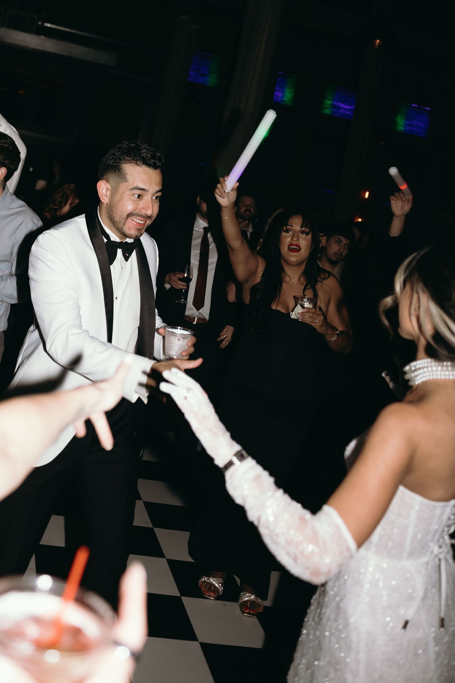Luxury Fairlie wedding in Chicago featuring a stylish reception captured by Chicago wedding photographer.