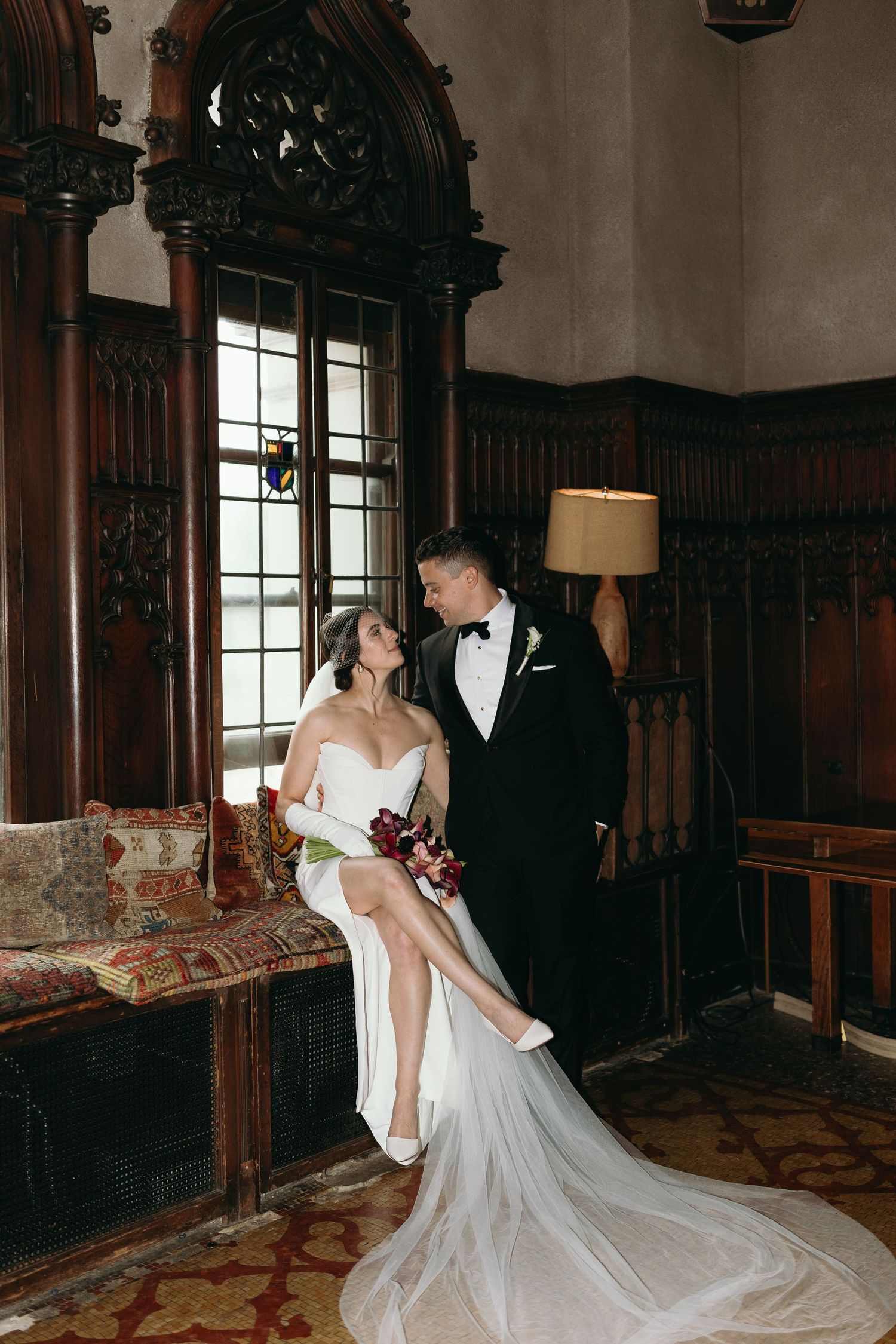 Luxury Chicago Athletic Association wedding captured by Chicago wedding photographer Kailee Rei Photography.